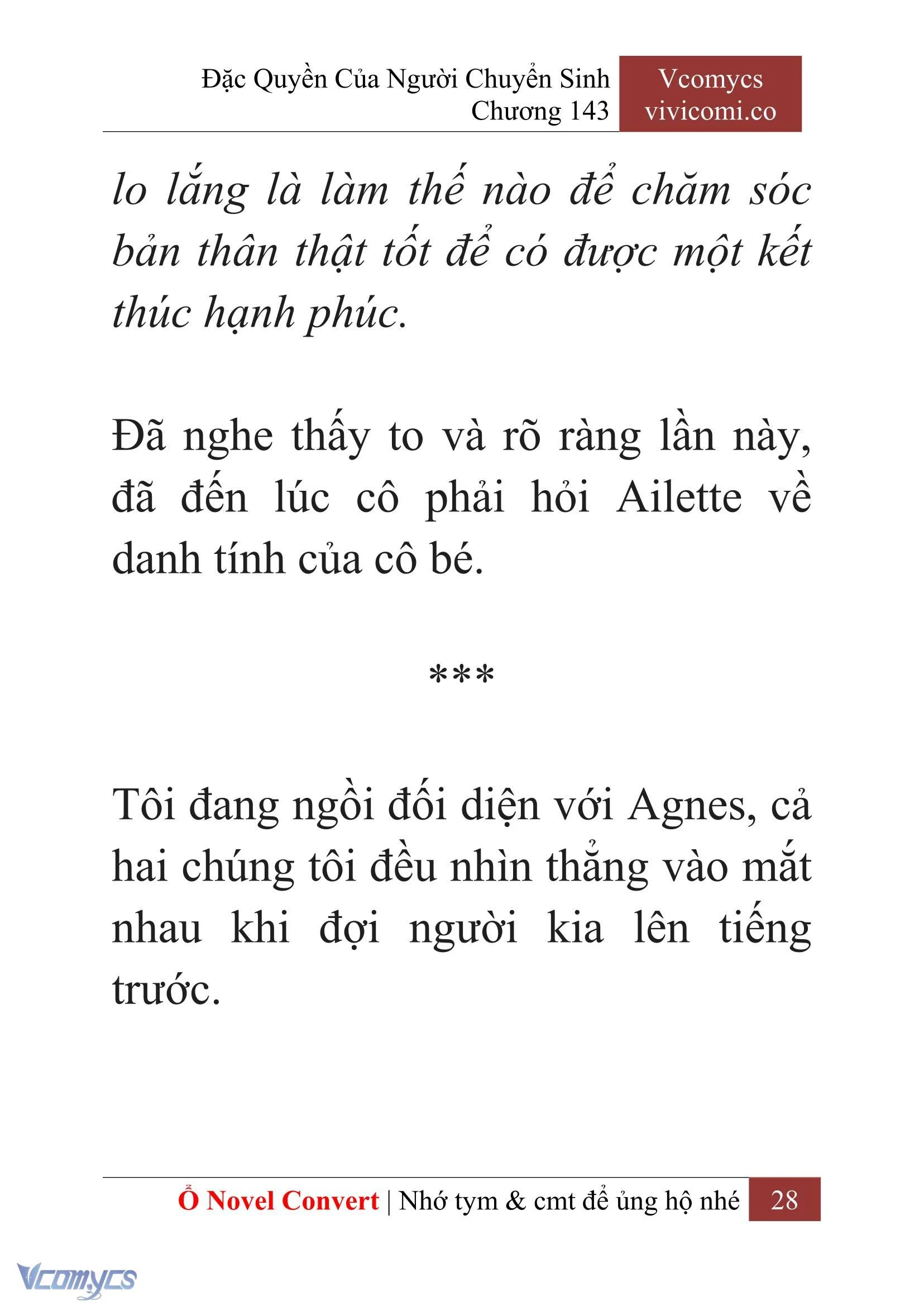 [Novel] Đặc Quyền Của Người Chuyển Sinh Chapter  143 - 30