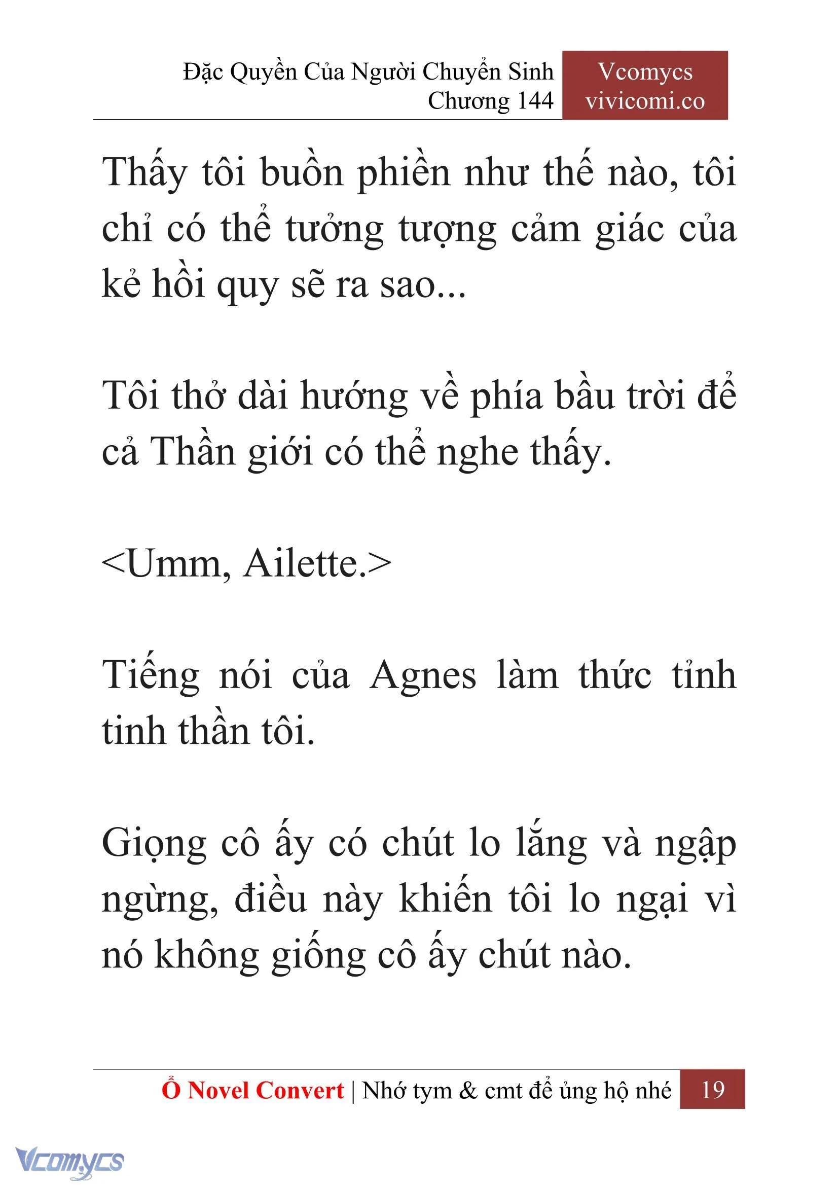 [Novel] Đặc Quyền Của Người Chuyển Sinh Chapter  144 - 21