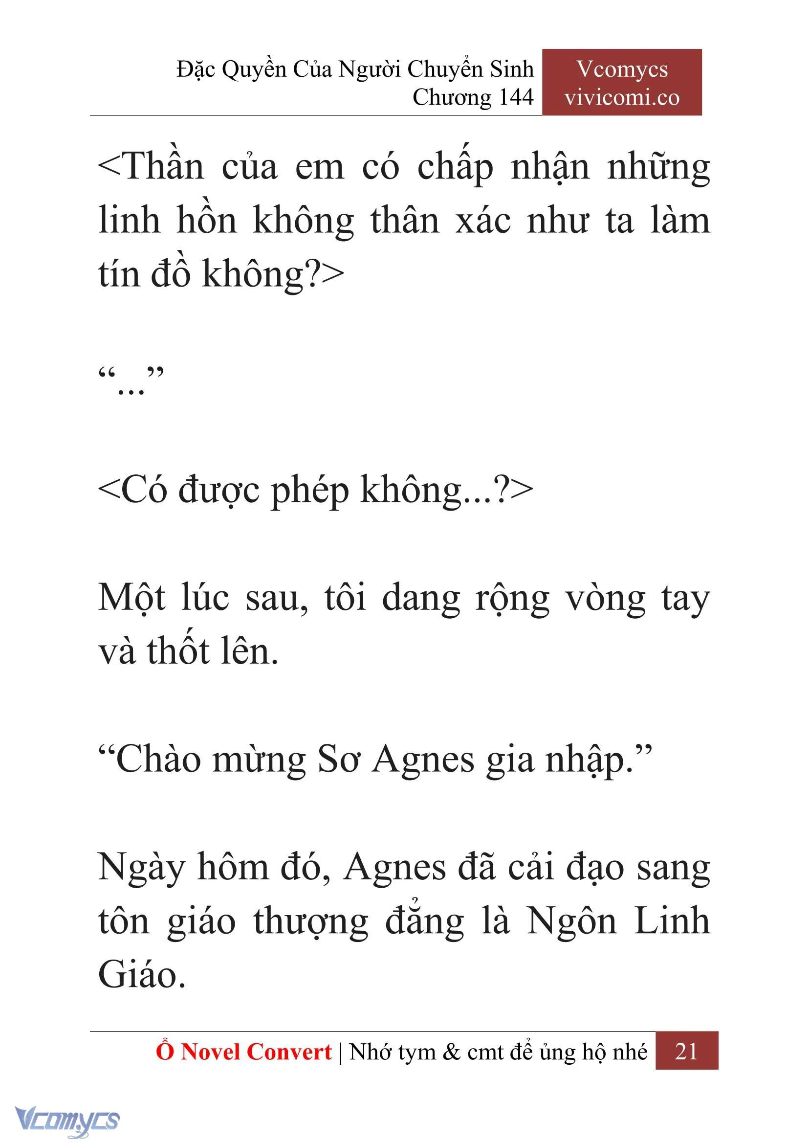[Novel] Đặc Quyền Của Người Chuyển Sinh Chapter  144 - 23