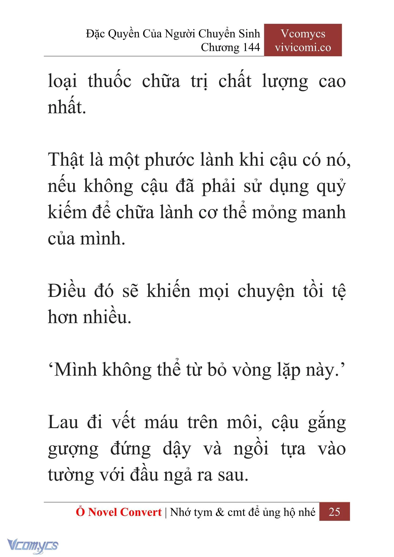 [Novel] Đặc Quyền Của Người Chuyển Sinh Chapter  144 - 27