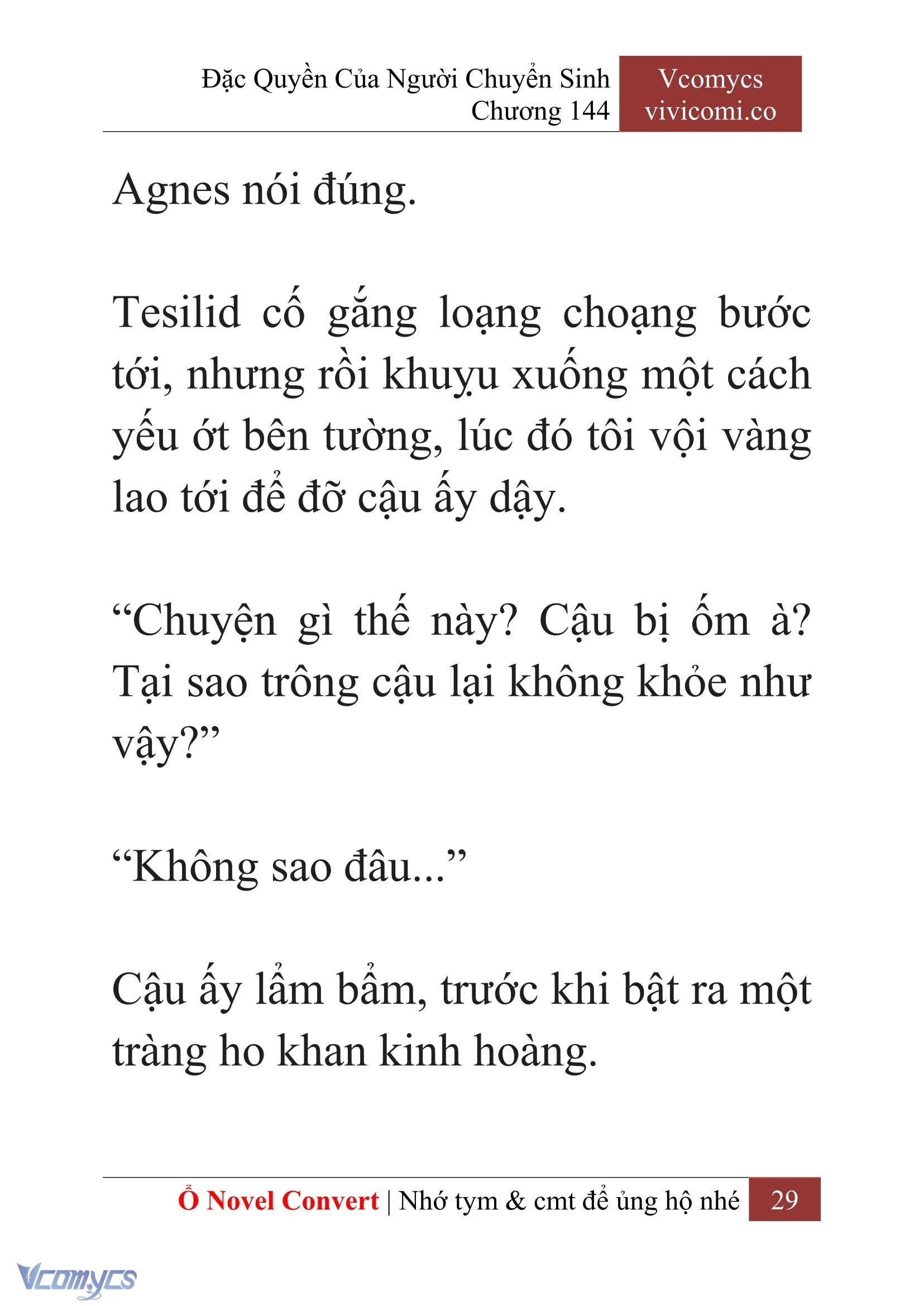 [Novel] Đặc Quyền Của Người Chuyển Sinh Chapter  144 - 31