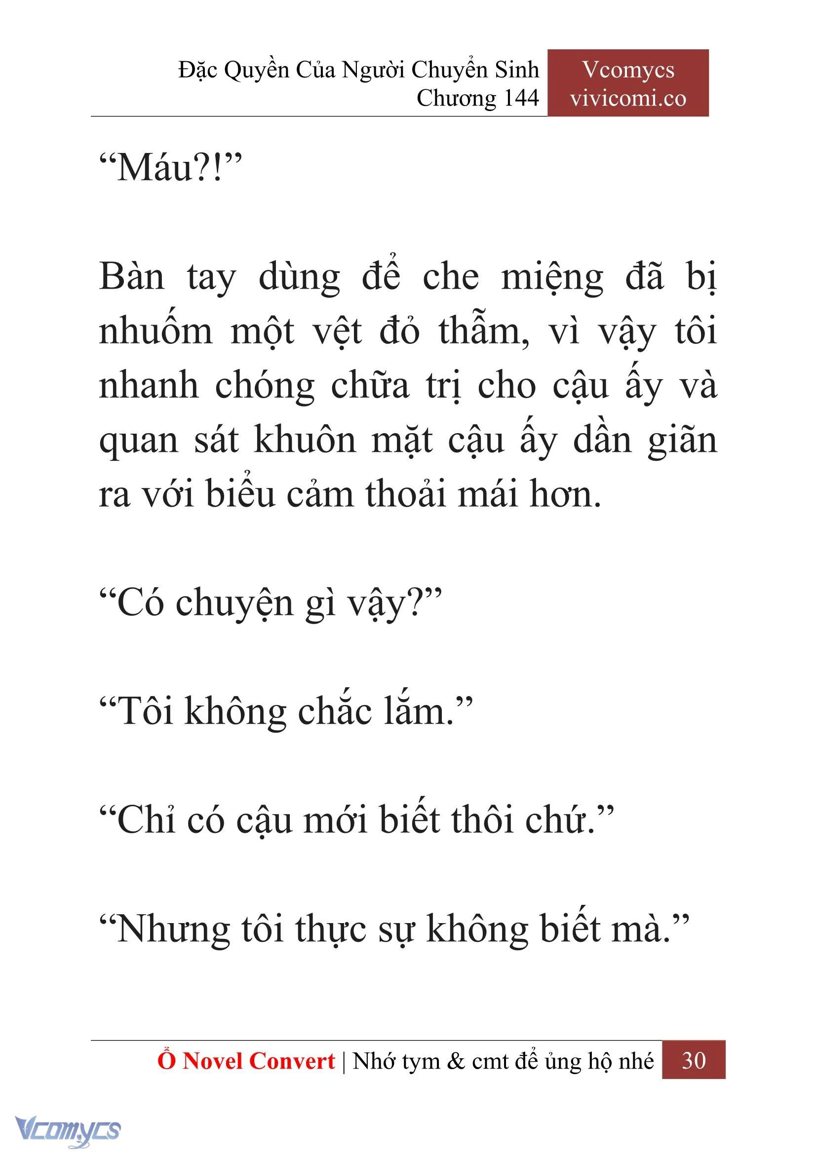 [Novel] Đặc Quyền Của Người Chuyển Sinh Chapter  144 - 32
