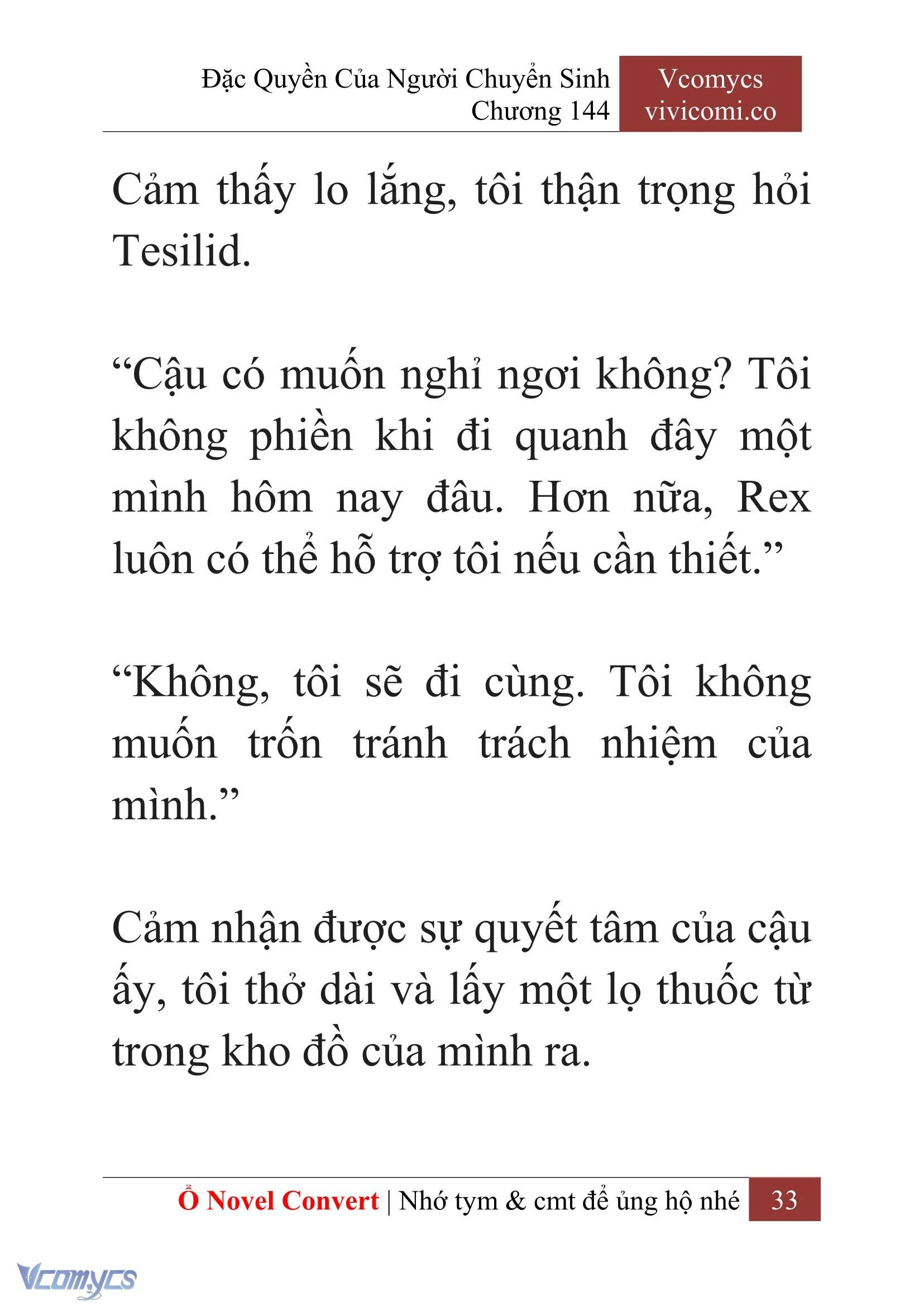 [Novel] Đặc Quyền Của Người Chuyển Sinh Chapter  144 - 35