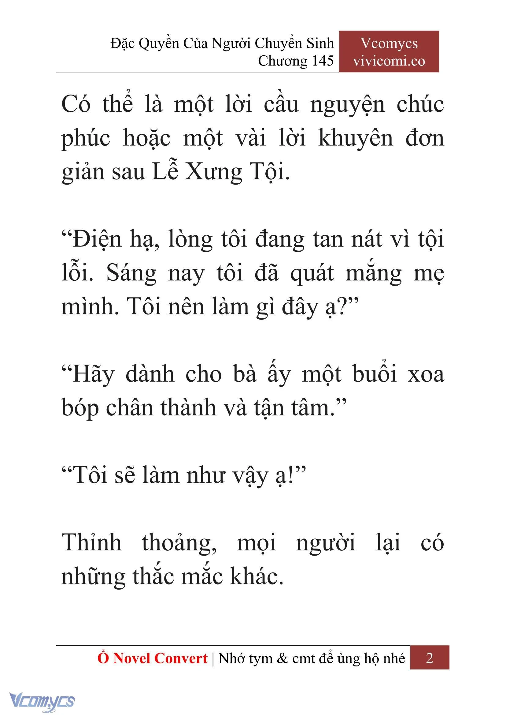 [Novel] Đặc Quyền Của Người Chuyển Sinh Chapter  145 - 4