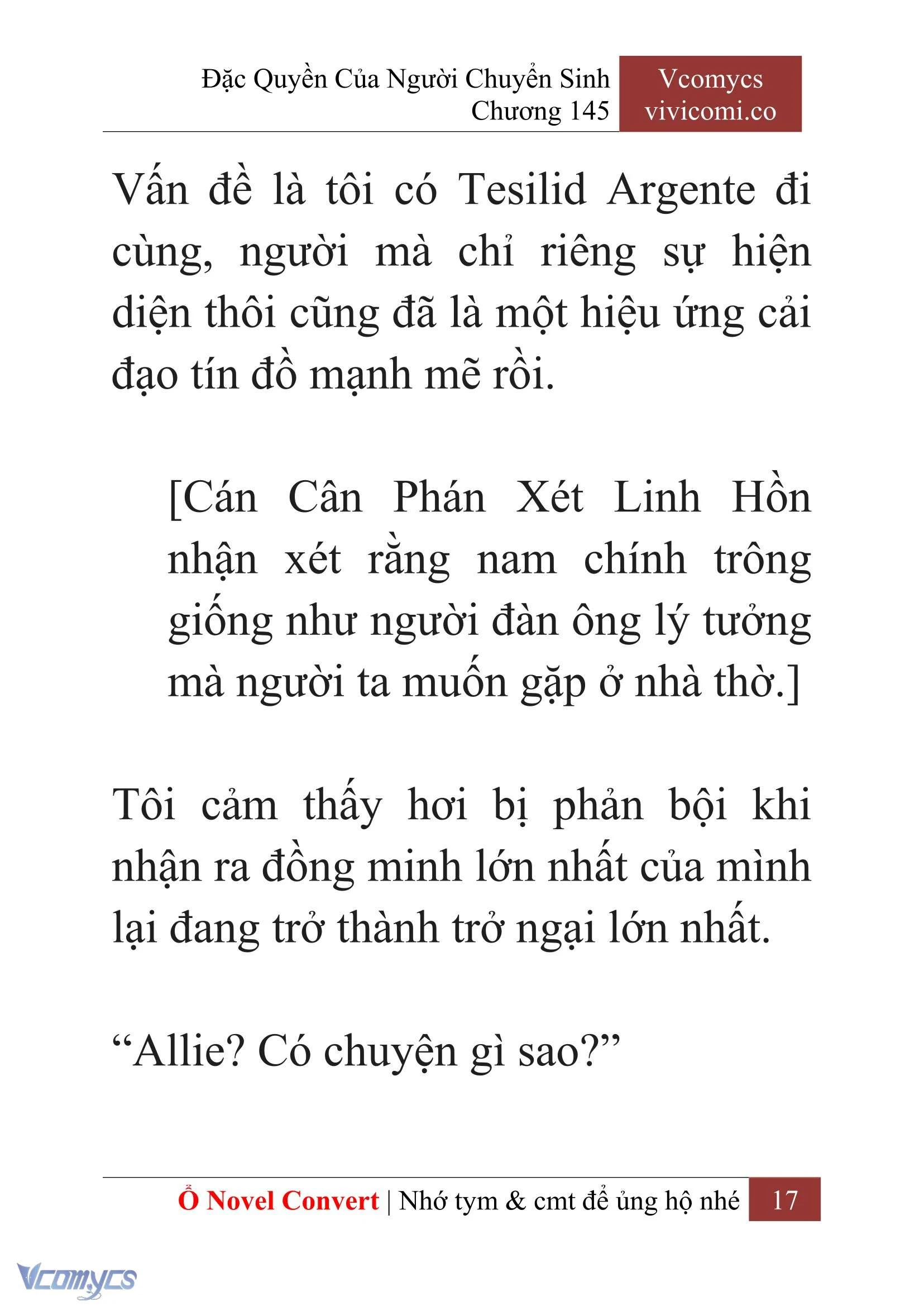 [Novel] Đặc Quyền Của Người Chuyển Sinh Chapter  145 - 19