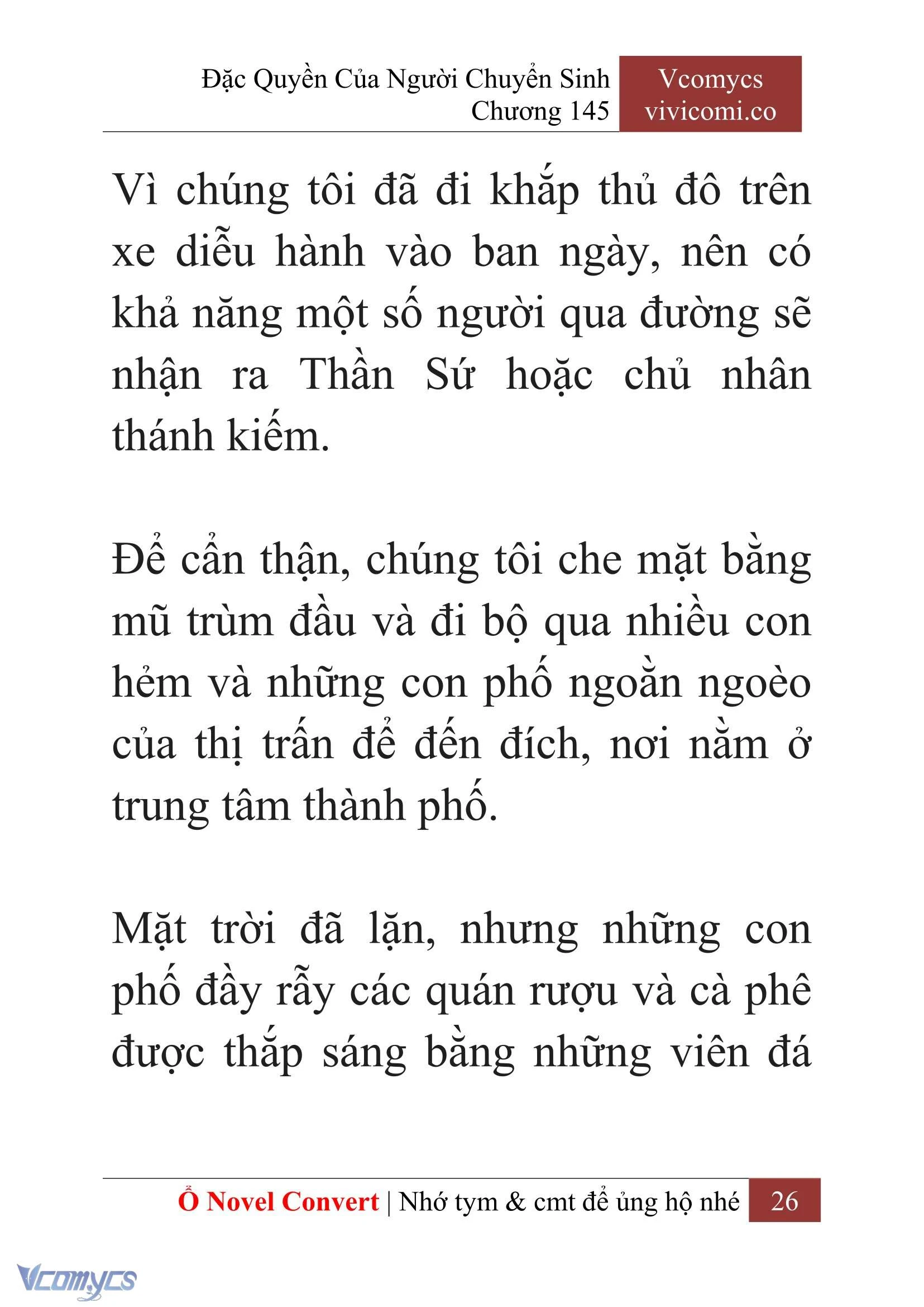 [Novel] Đặc Quyền Của Người Chuyển Sinh Chapter  145 - 28
