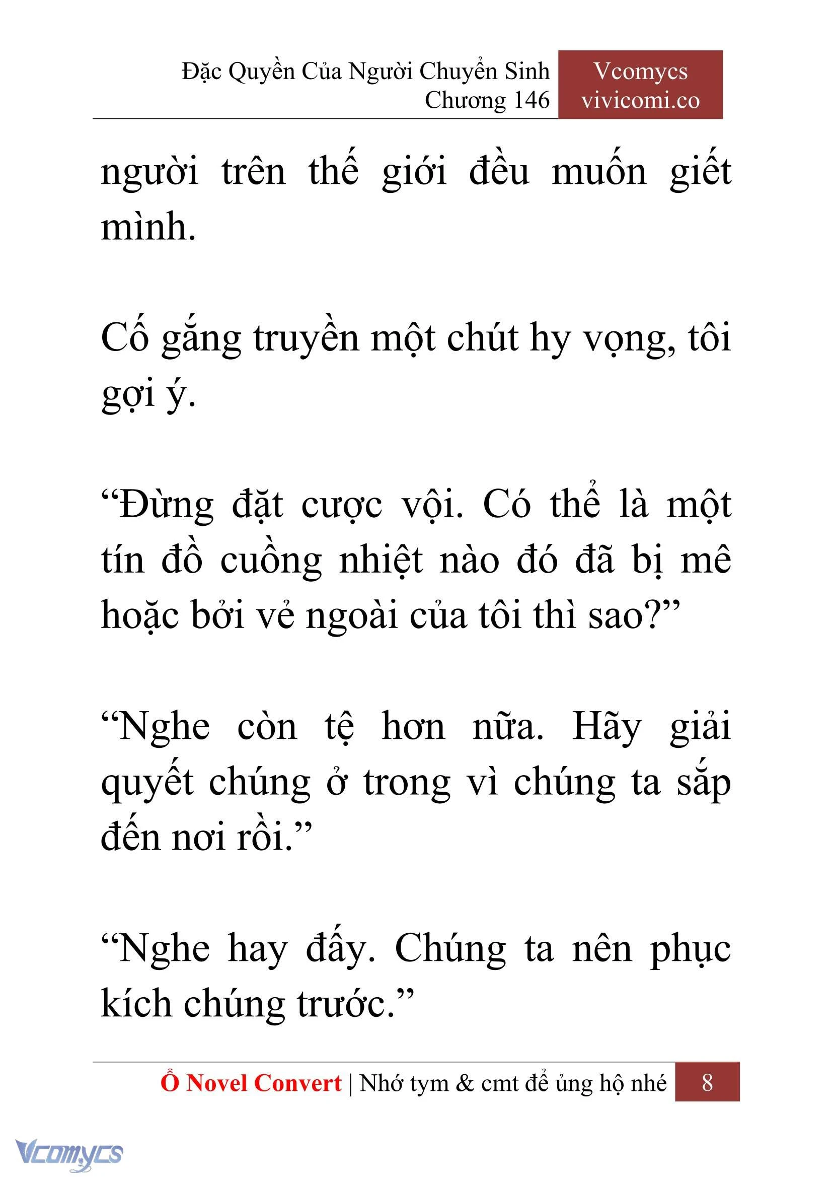 [Novel] Đặc Quyền Của Người Chuyển Sinh Chapter  146 - 10