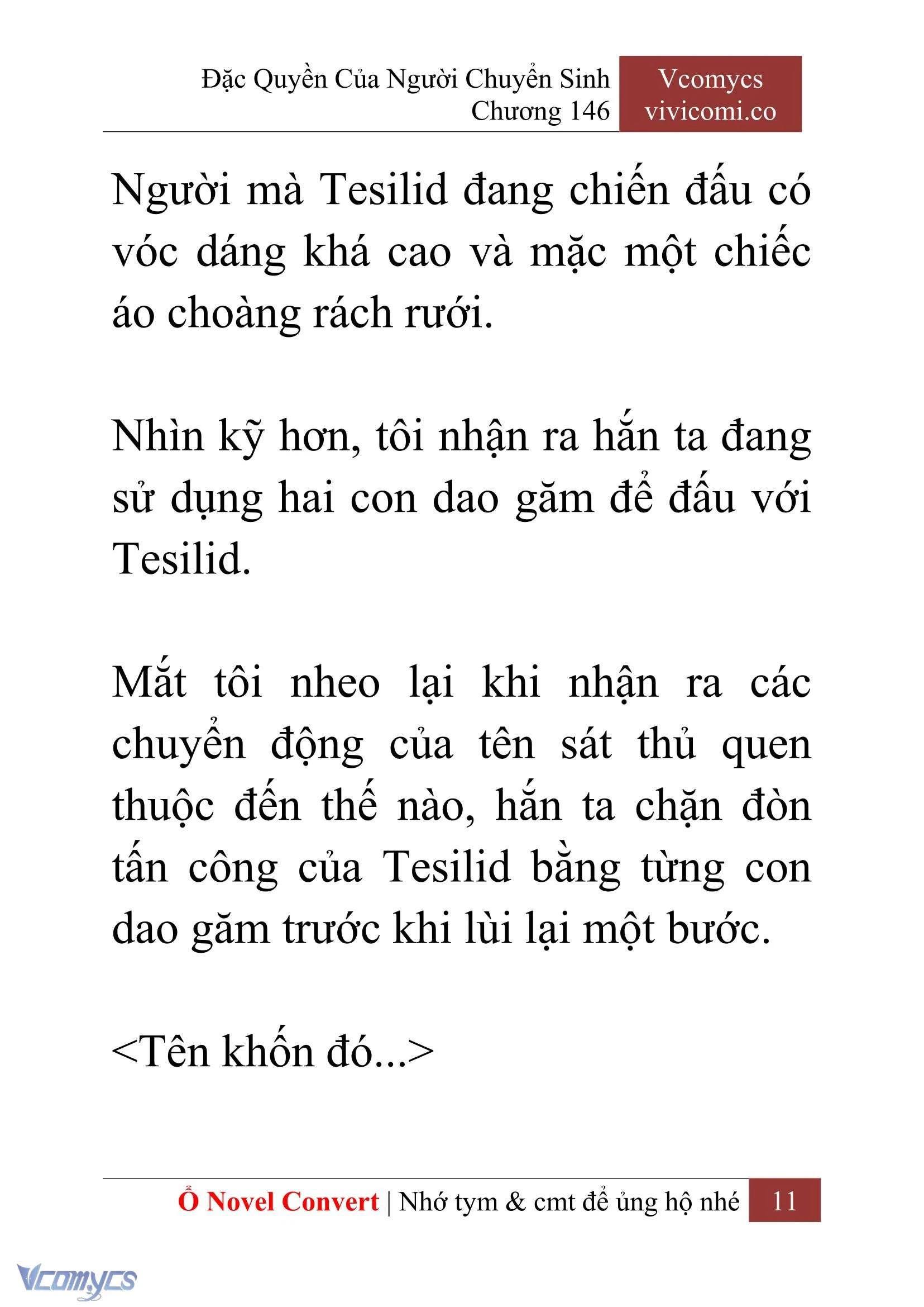 [Novel] Đặc Quyền Của Người Chuyển Sinh Chapter  146 - 13