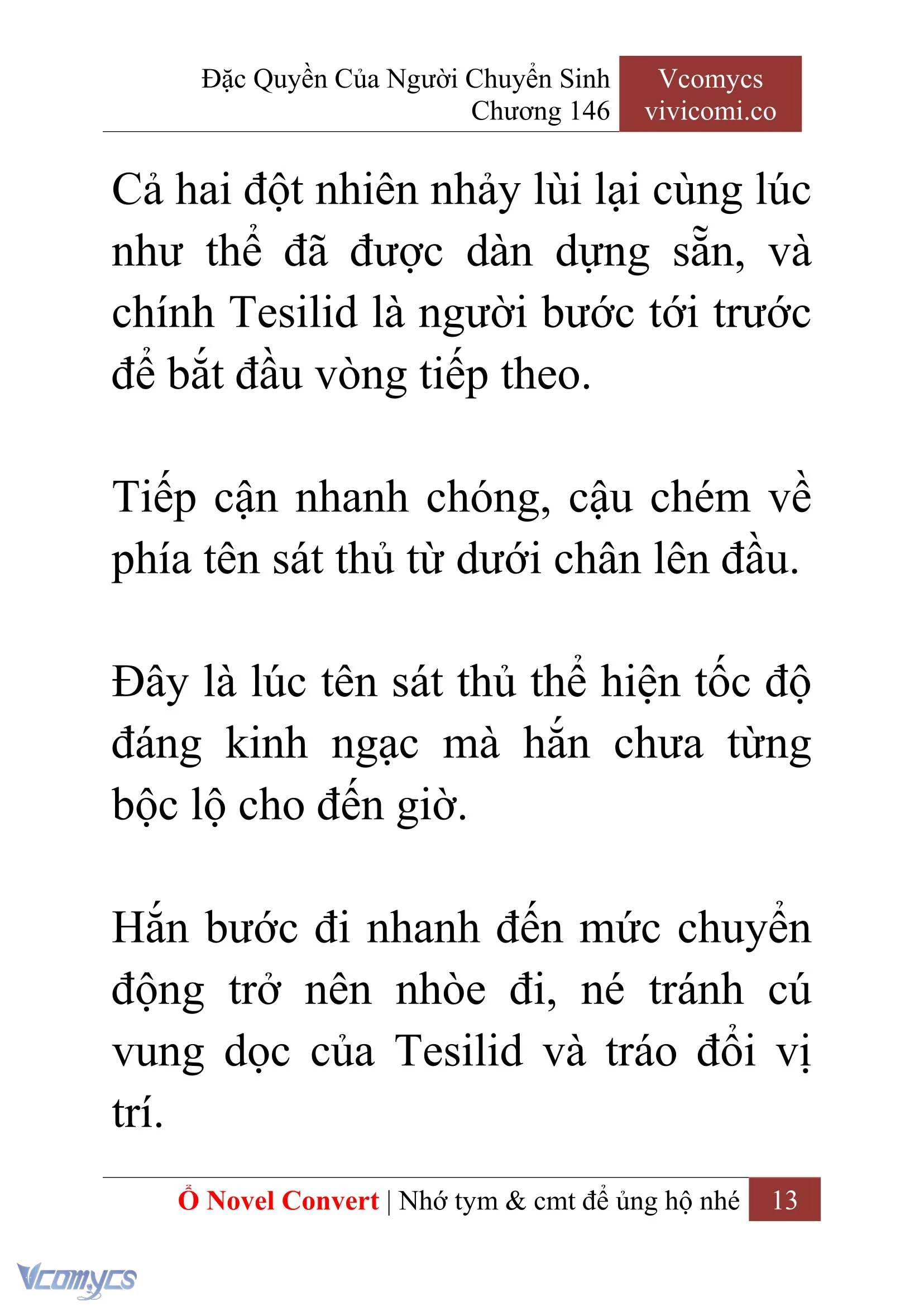 [Novel] Đặc Quyền Của Người Chuyển Sinh Chapter  146 - 15