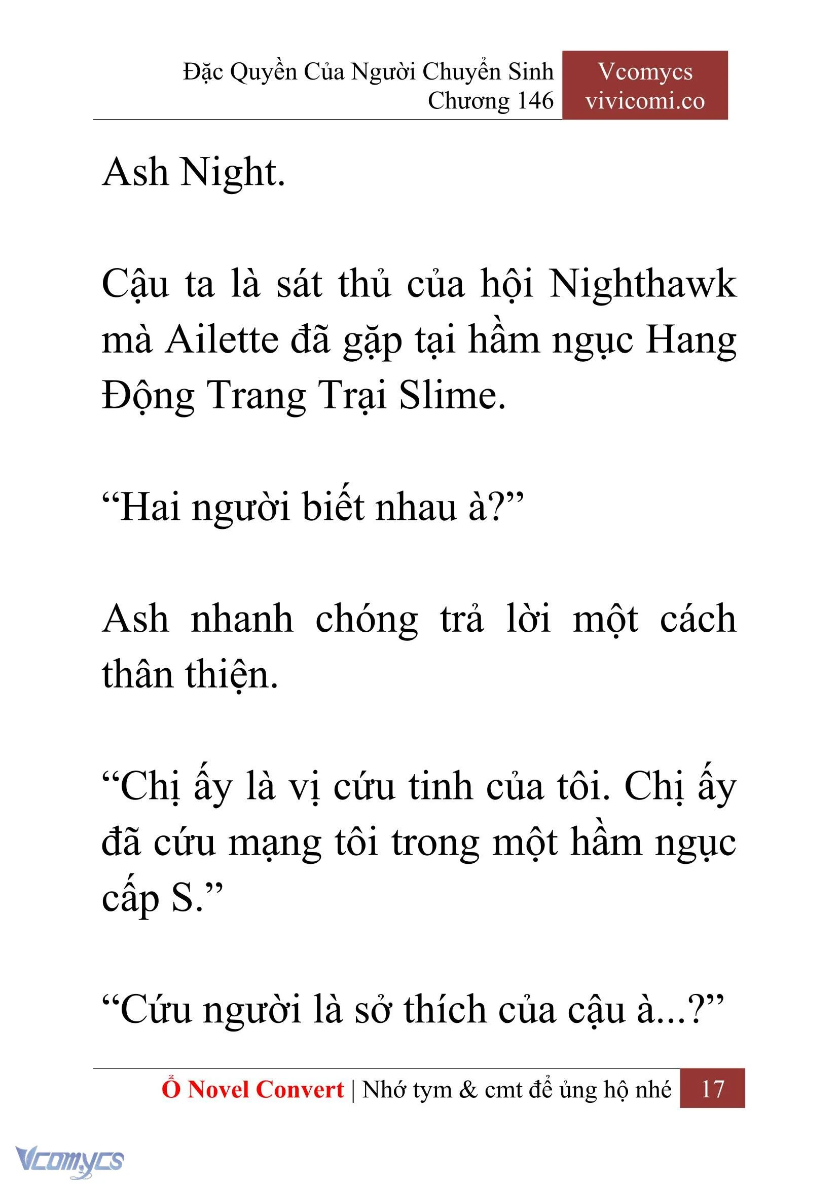 [Novel] Đặc Quyền Của Người Chuyển Sinh Chapter  146 - 19