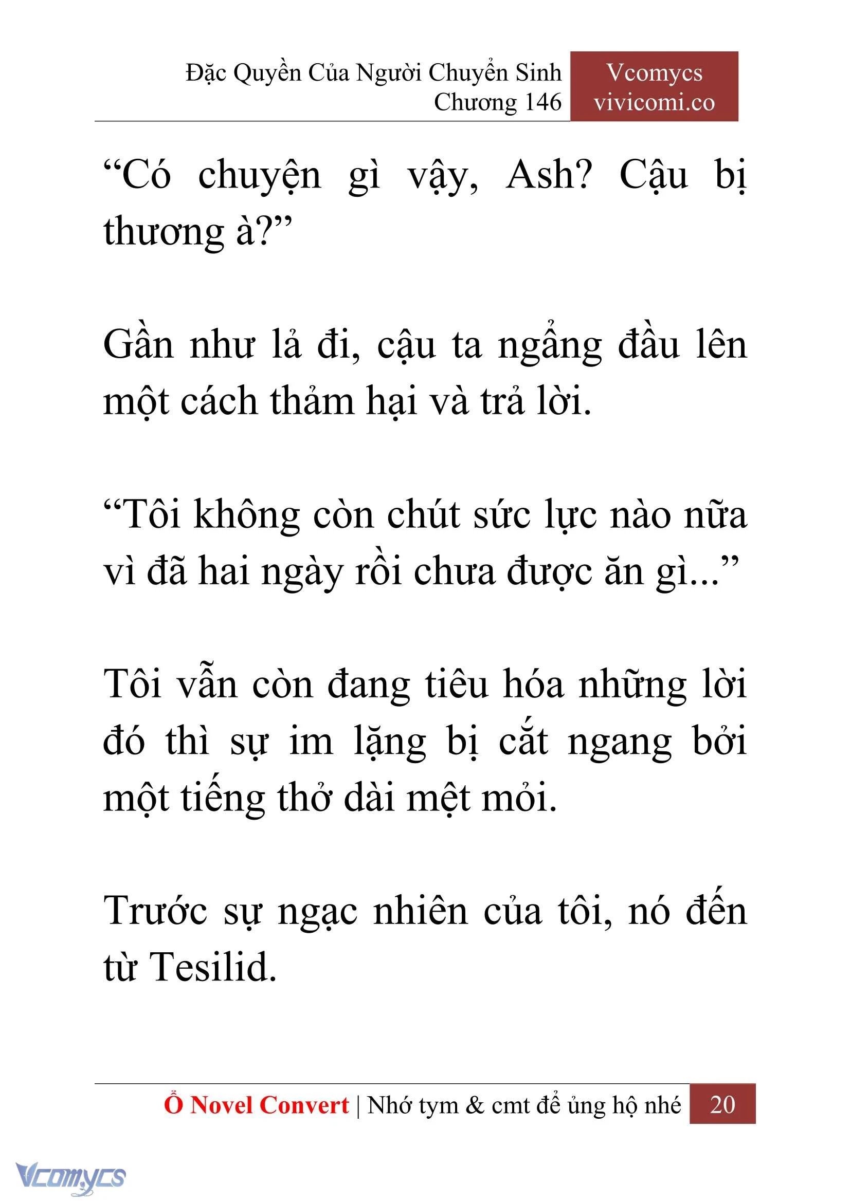 [Novel] Đặc Quyền Của Người Chuyển Sinh Chapter  146 - 22