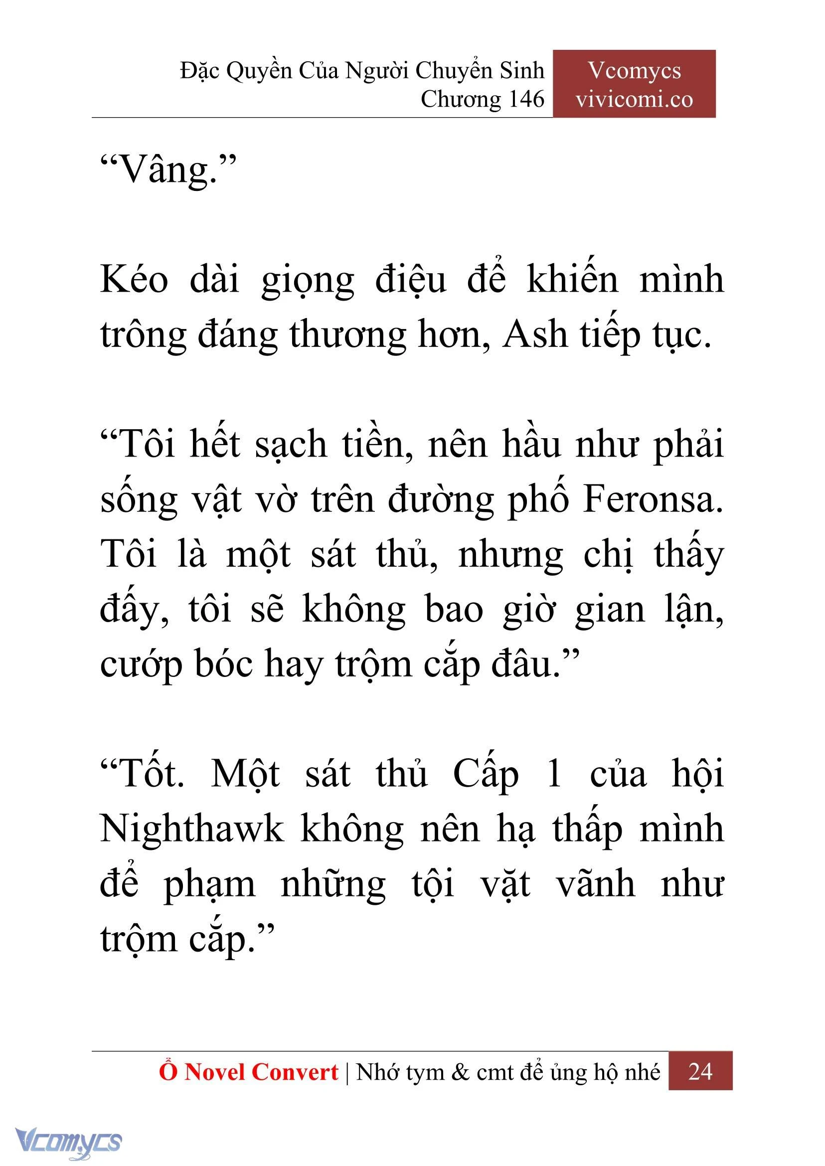 [Novel] Đặc Quyền Của Người Chuyển Sinh Chapter  146 - 26
