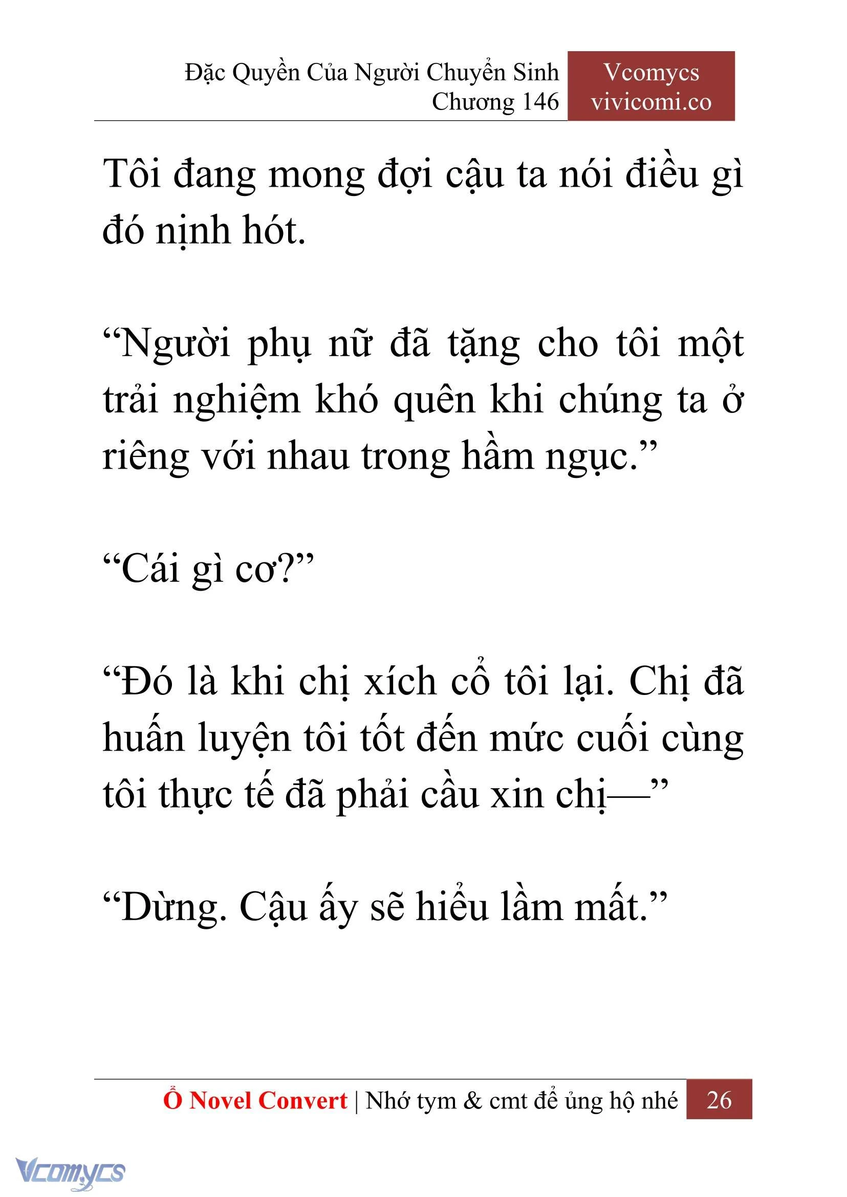 [Novel] Đặc Quyền Của Người Chuyển Sinh Chapter  146 - 28