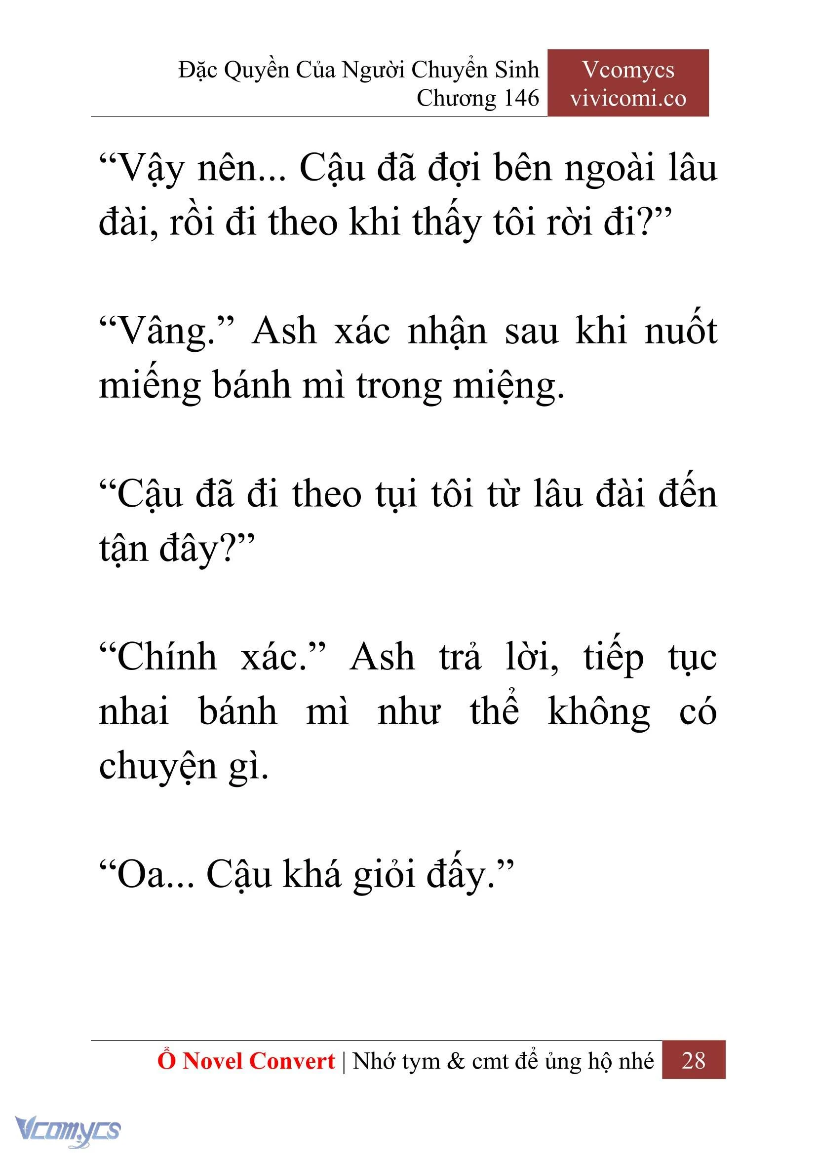 [Novel] Đặc Quyền Của Người Chuyển Sinh Chapter  146 - 30