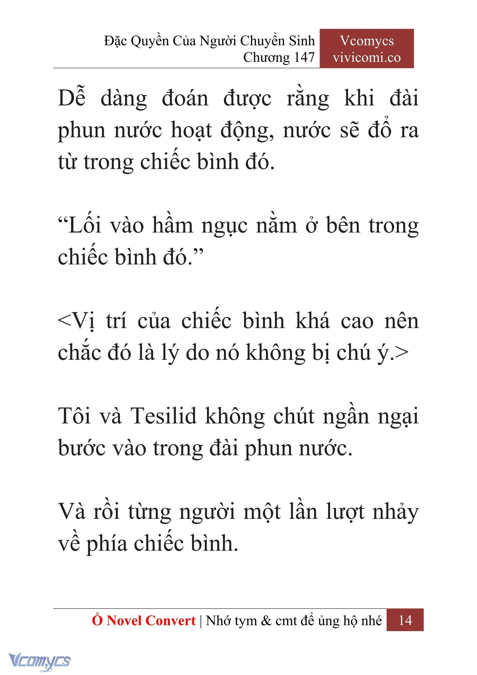 [Novel] Đặc Quyền Của Người Chuyển Sinh Chapter  147 - 16