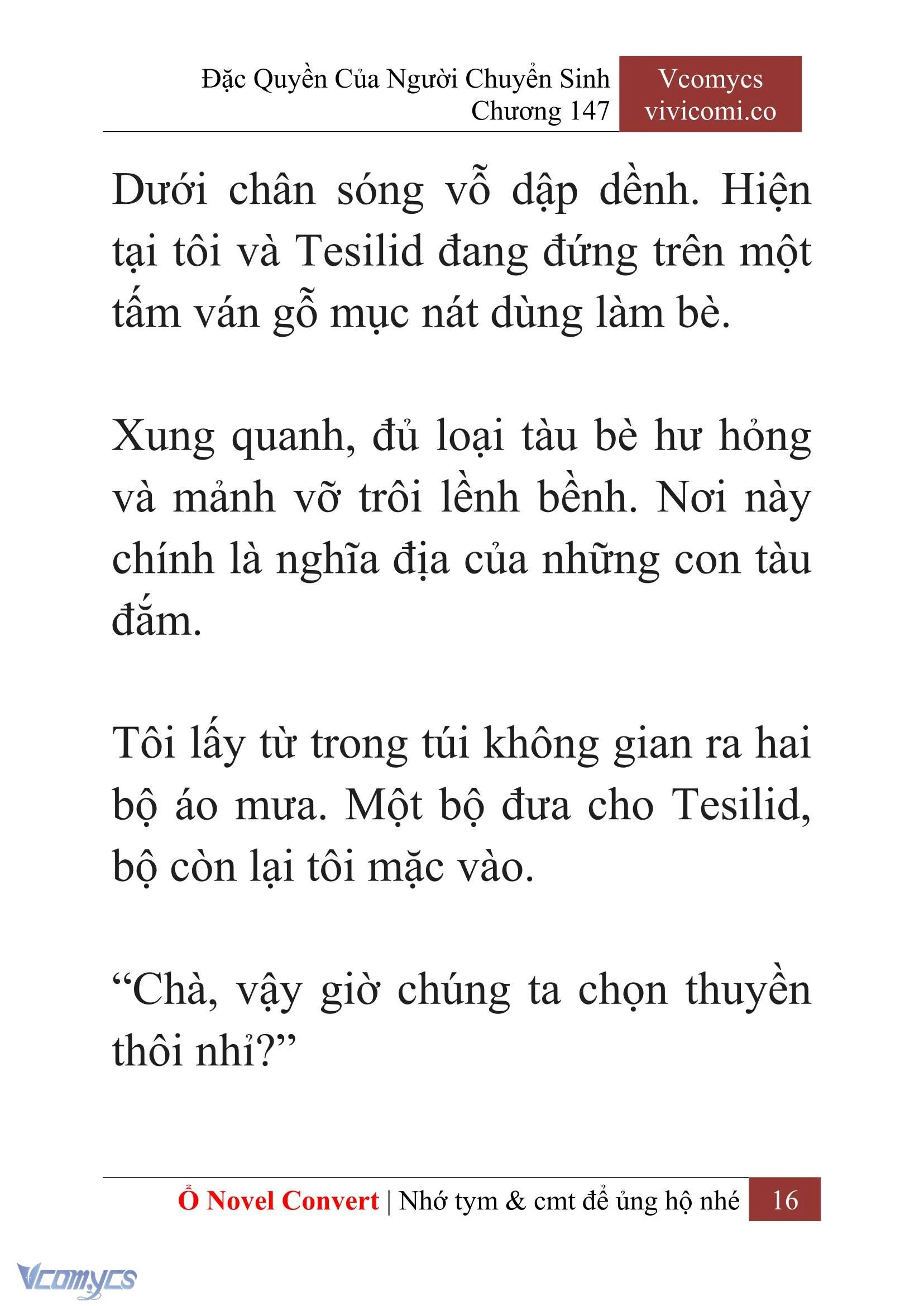 [Novel] Đặc Quyền Của Người Chuyển Sinh Chapter  147 - 18