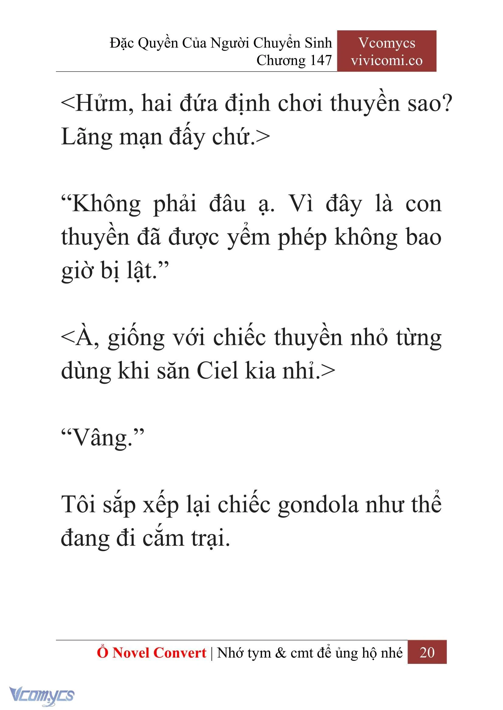 [Novel] Đặc Quyền Của Người Chuyển Sinh Chapter  147 - 22