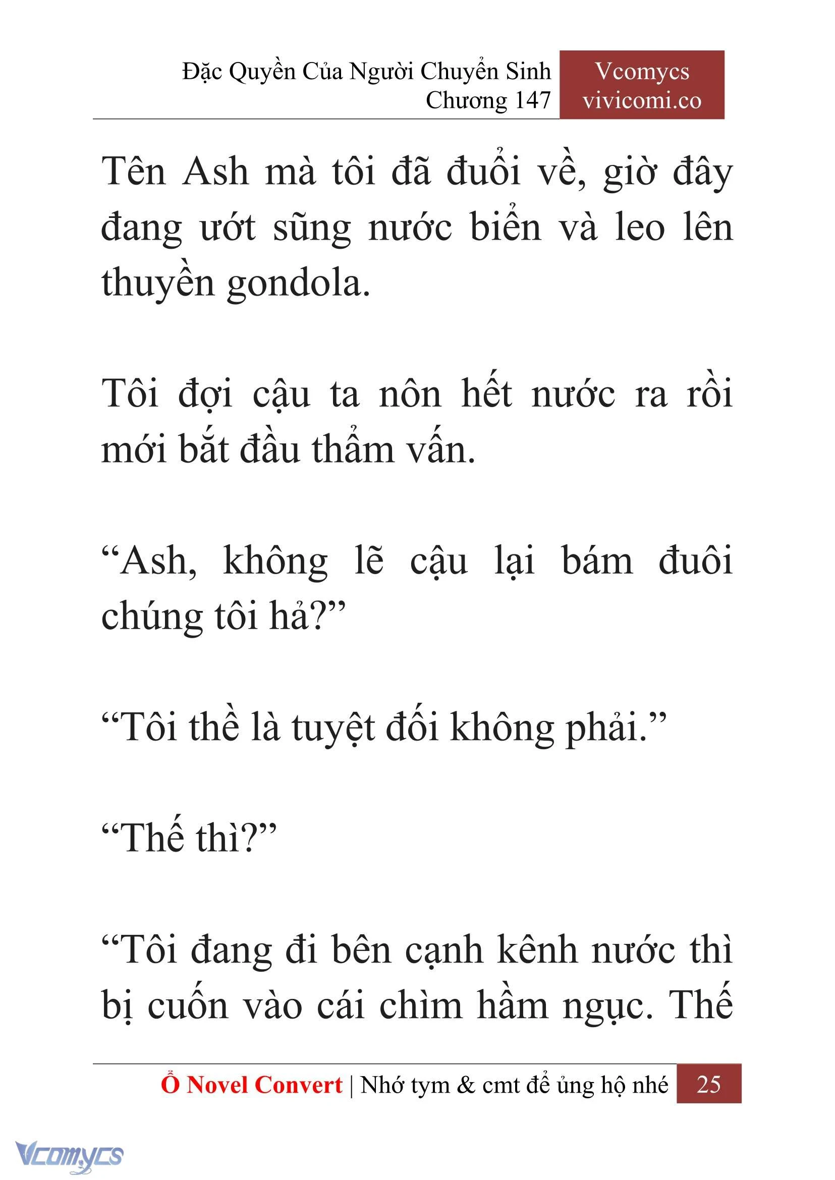 [Novel] Đặc Quyền Của Người Chuyển Sinh Chapter  147 - 27