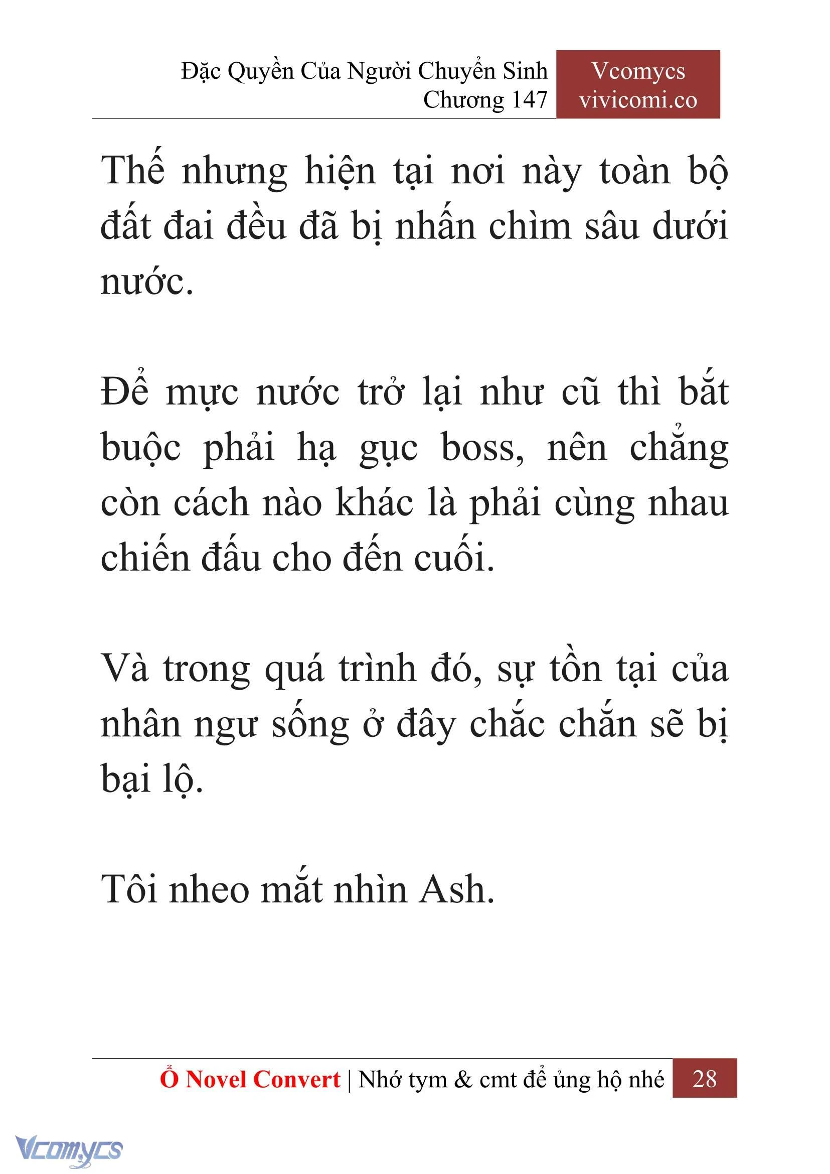 [Novel] Đặc Quyền Của Người Chuyển Sinh Chapter  147 - 30