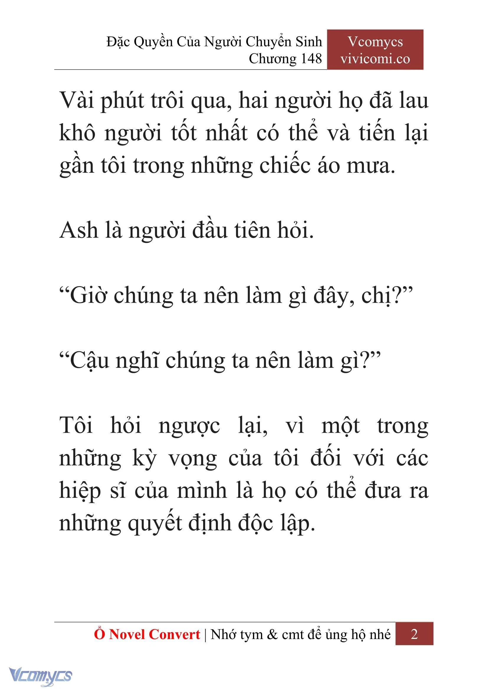 [Novel] Đặc Quyền Của Người Chuyển Sinh Chapter  148 - 4