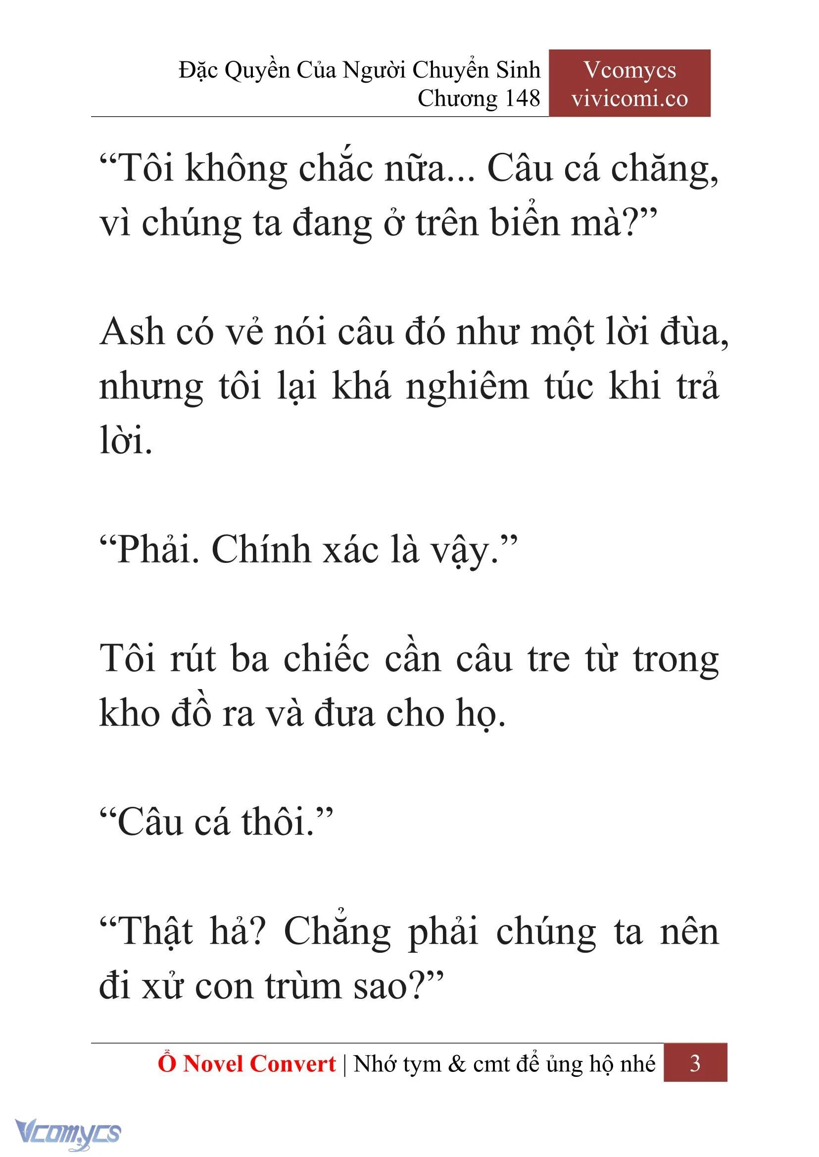 [Novel] Đặc Quyền Của Người Chuyển Sinh Chapter  148 - 5