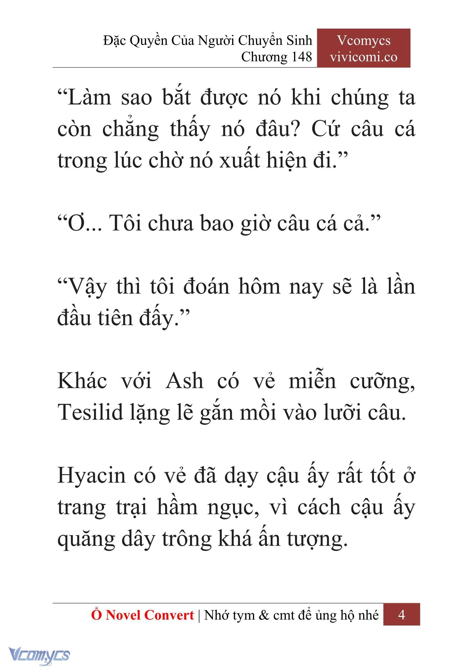[Novel] Đặc Quyền Của Người Chuyển Sinh Chapter  148 - 6