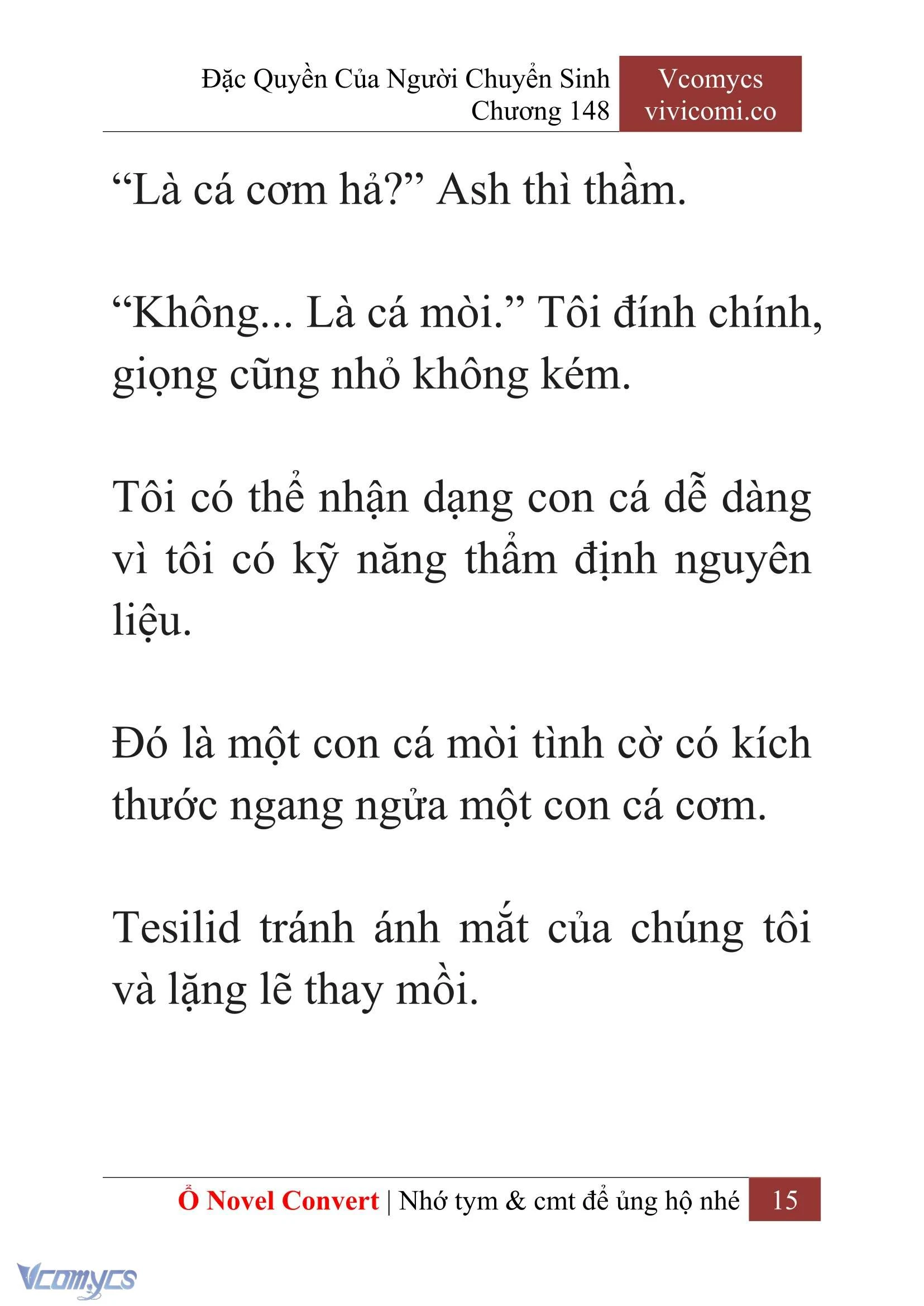 [Novel] Đặc Quyền Của Người Chuyển Sinh Chapter  148 - 17