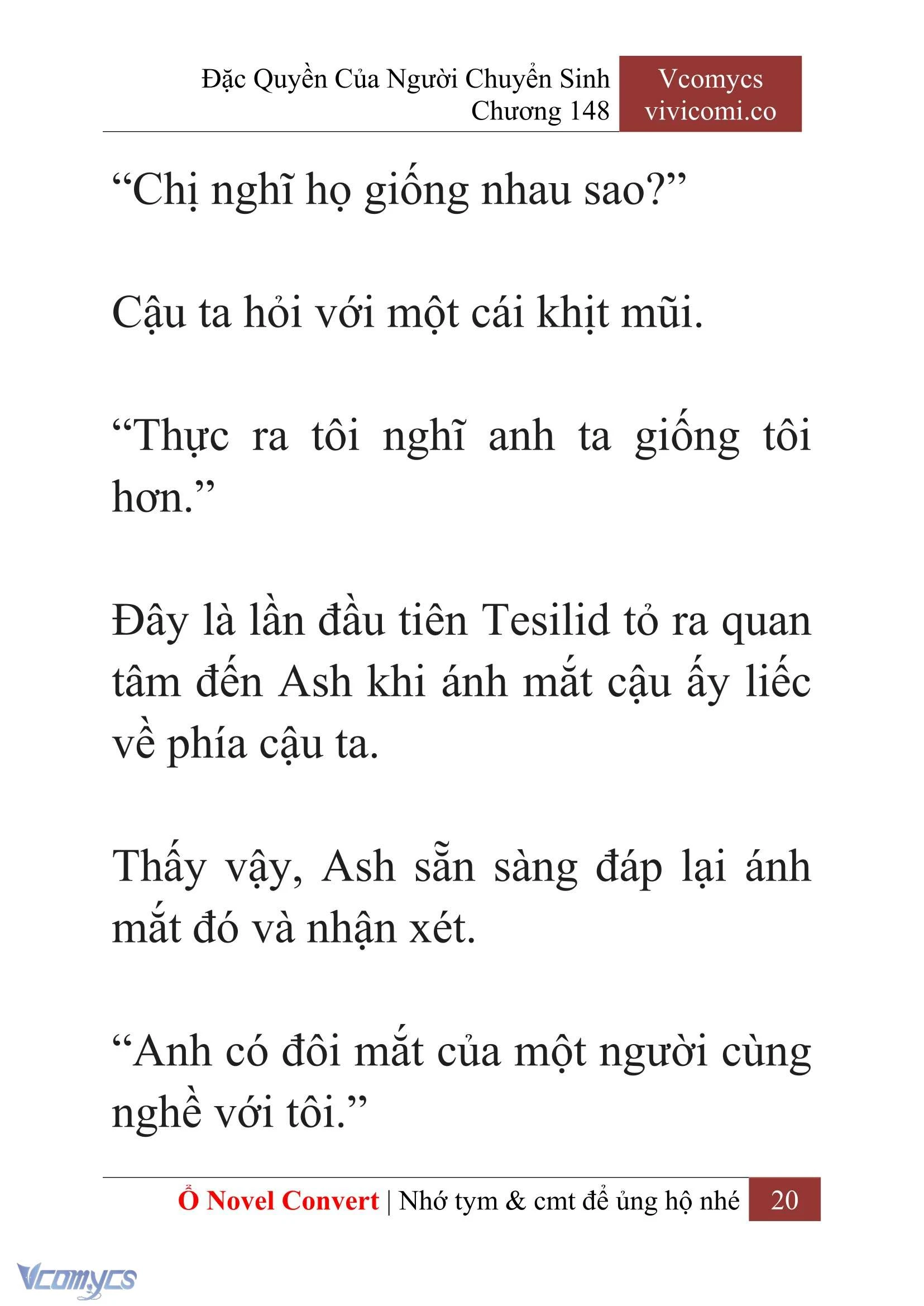 [Novel] Đặc Quyền Của Người Chuyển Sinh Chapter  148 - 22