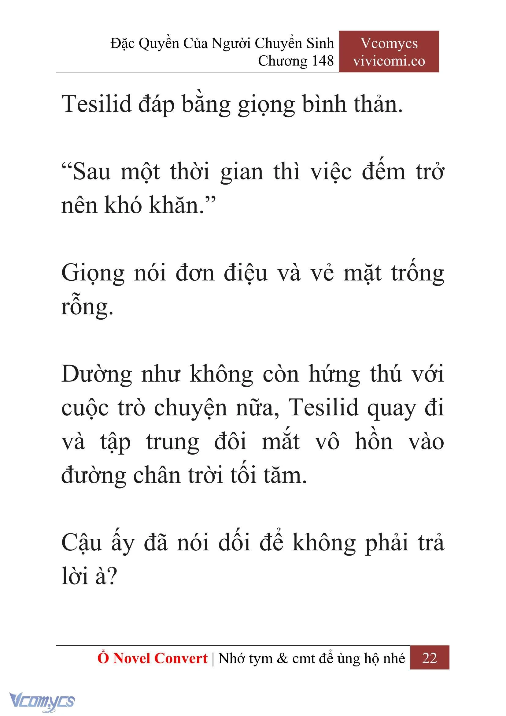 [Novel] Đặc Quyền Của Người Chuyển Sinh Chapter  148 - 24