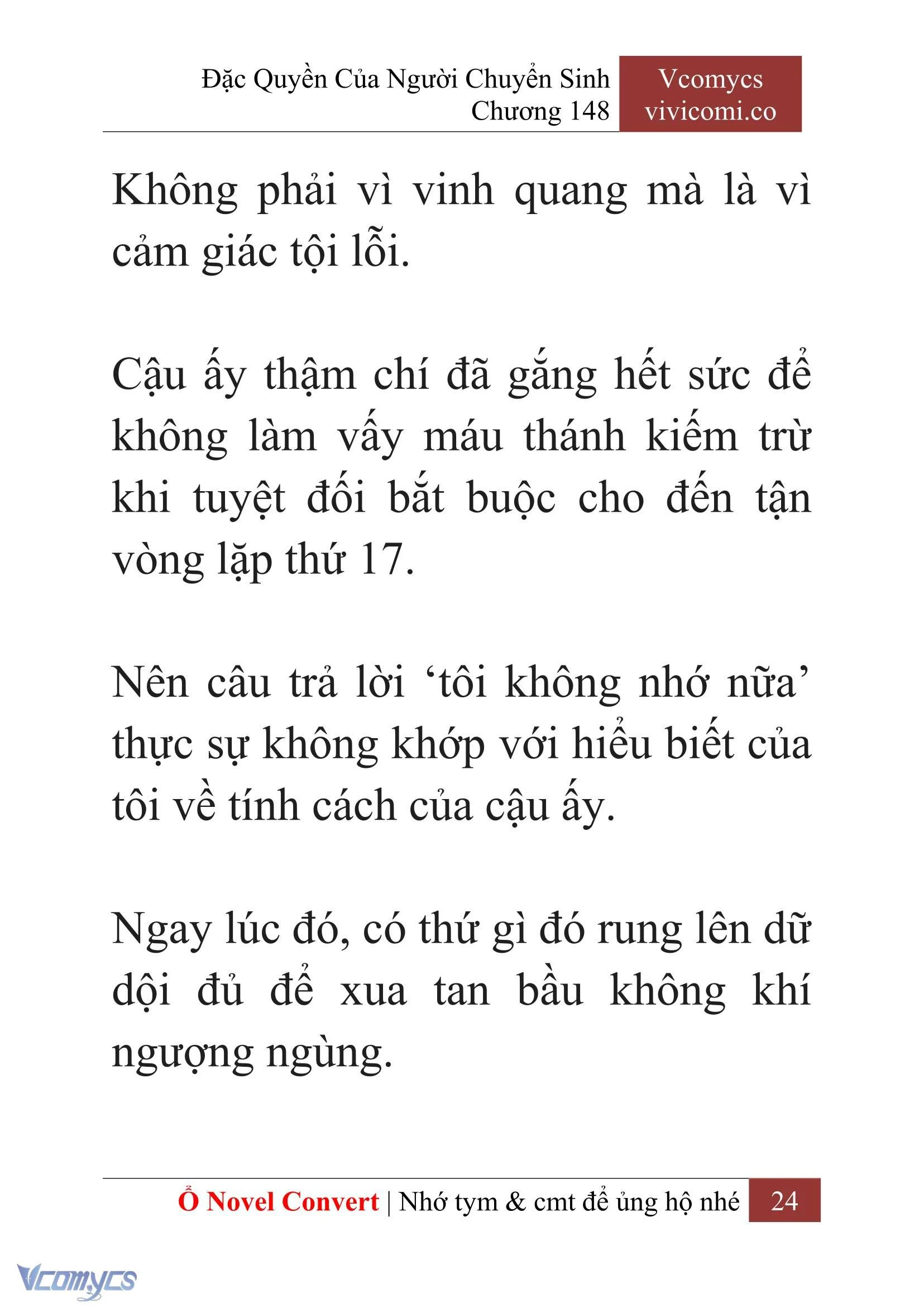 [Novel] Đặc Quyền Của Người Chuyển Sinh Chapter  148 - 26