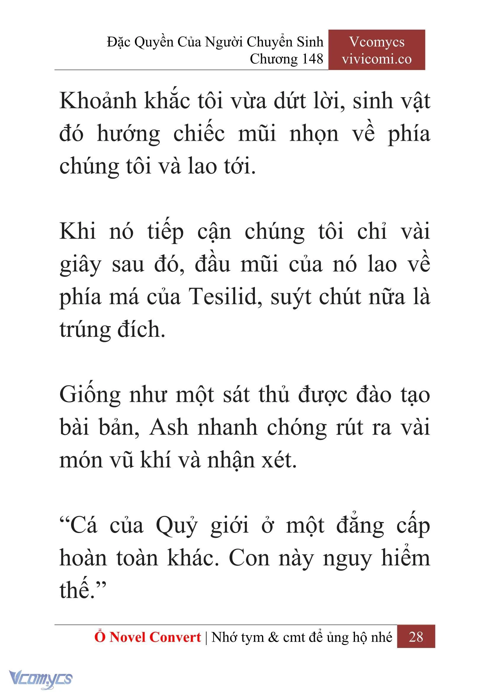 [Novel] Đặc Quyền Của Người Chuyển Sinh Chapter  148 - 30