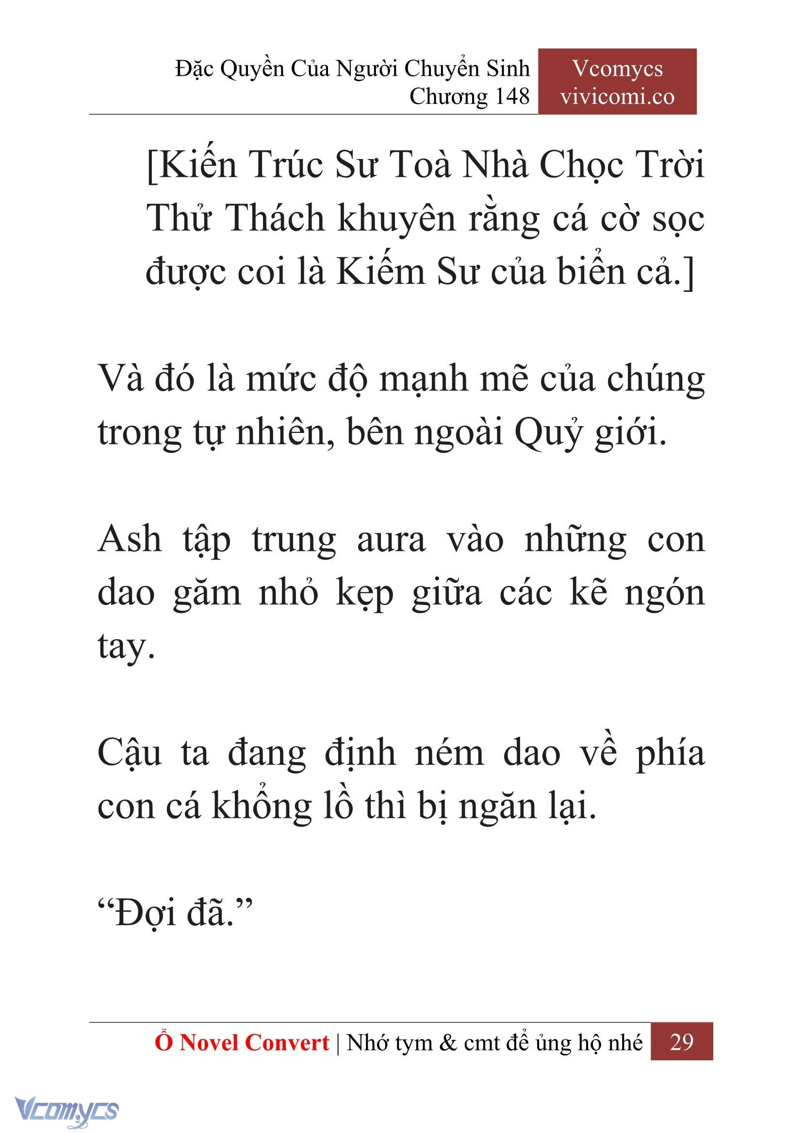 [Novel] Đặc Quyền Của Người Chuyển Sinh Chapter  148 - 31