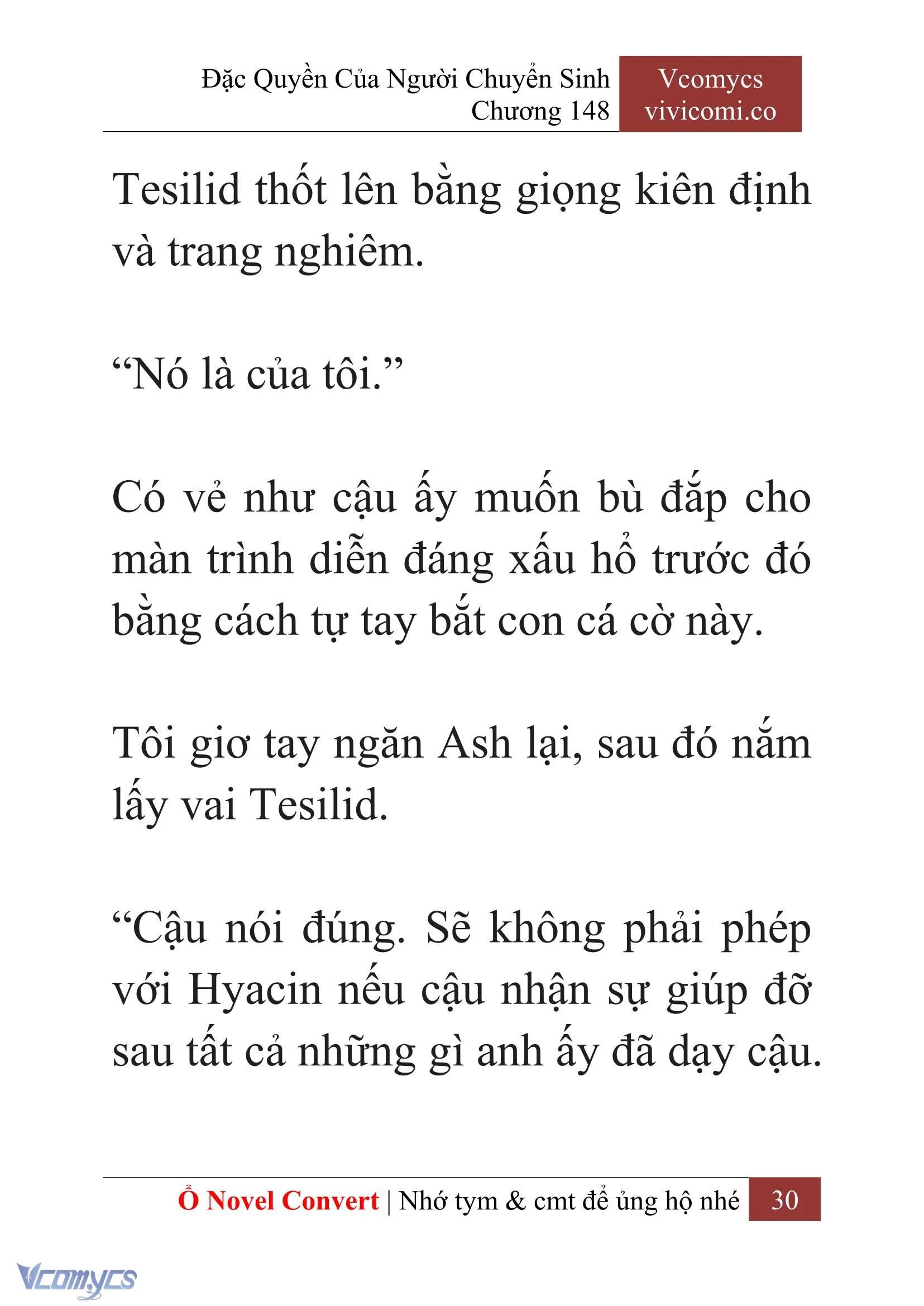 [Novel] Đặc Quyền Của Người Chuyển Sinh Chapter  148 - 32