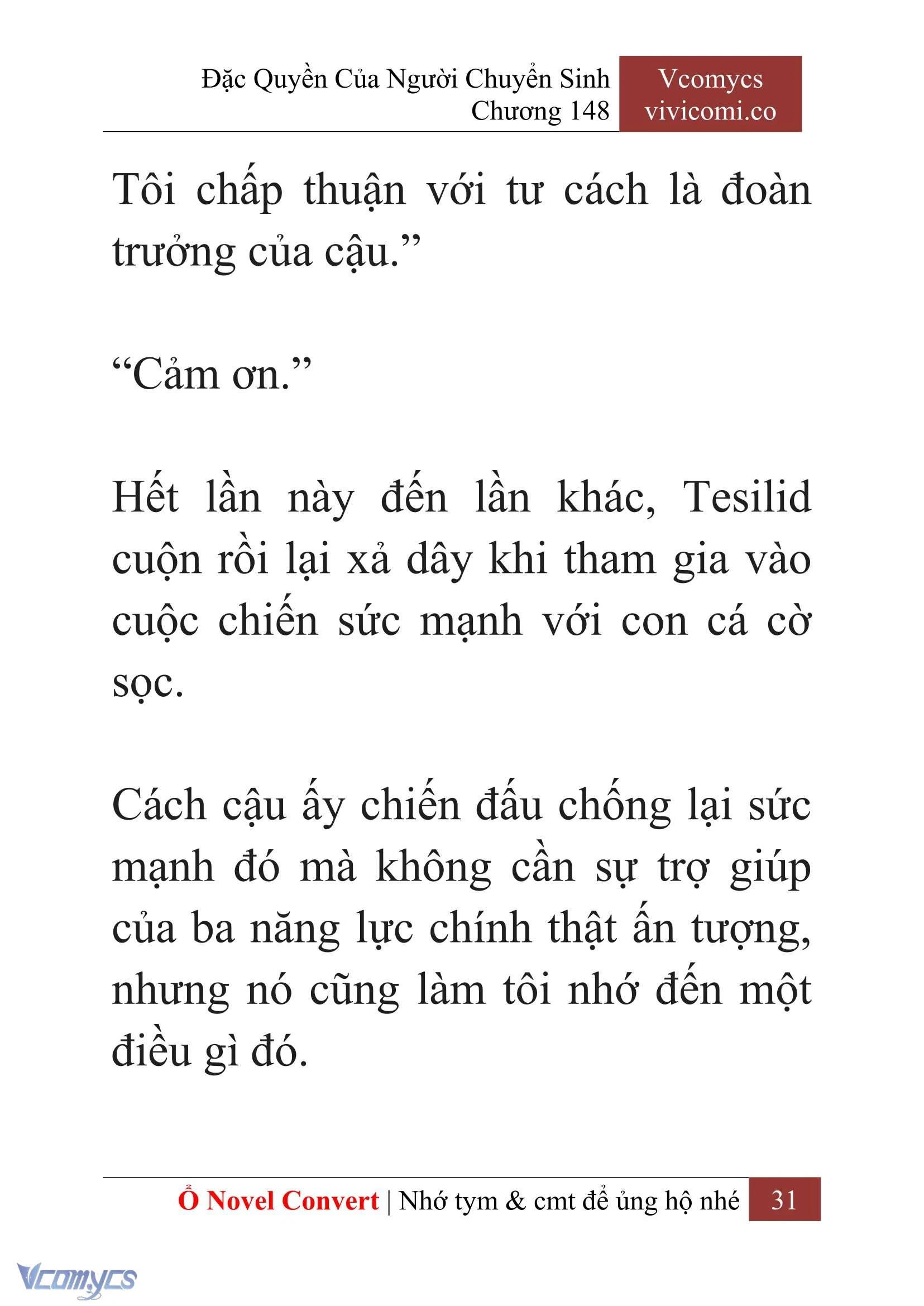 [Novel] Đặc Quyền Của Người Chuyển Sinh Chapter  148 - 33