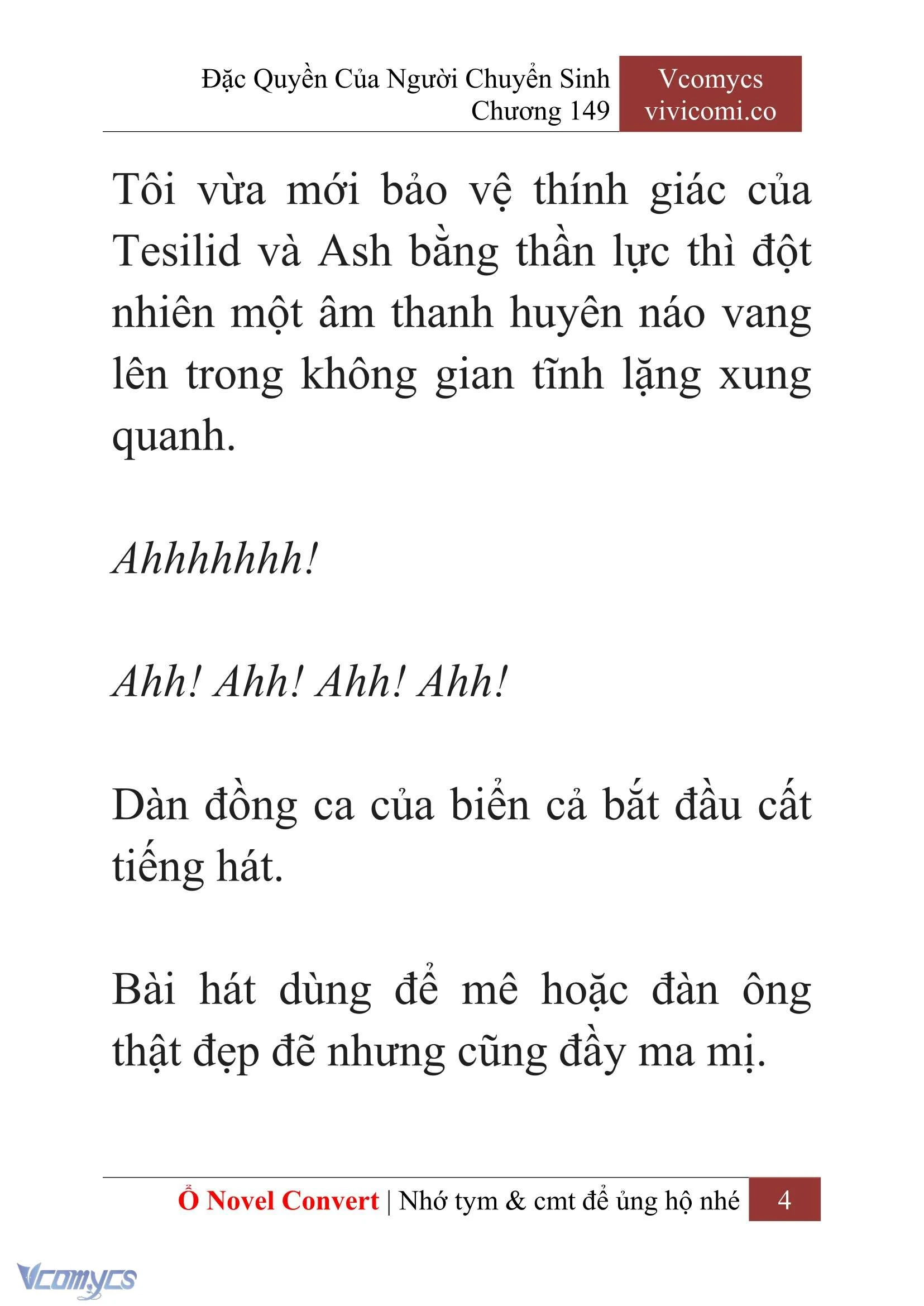 [Novel] Đặc Quyền Của Người Chuyển Sinh Chapter  149 - 6