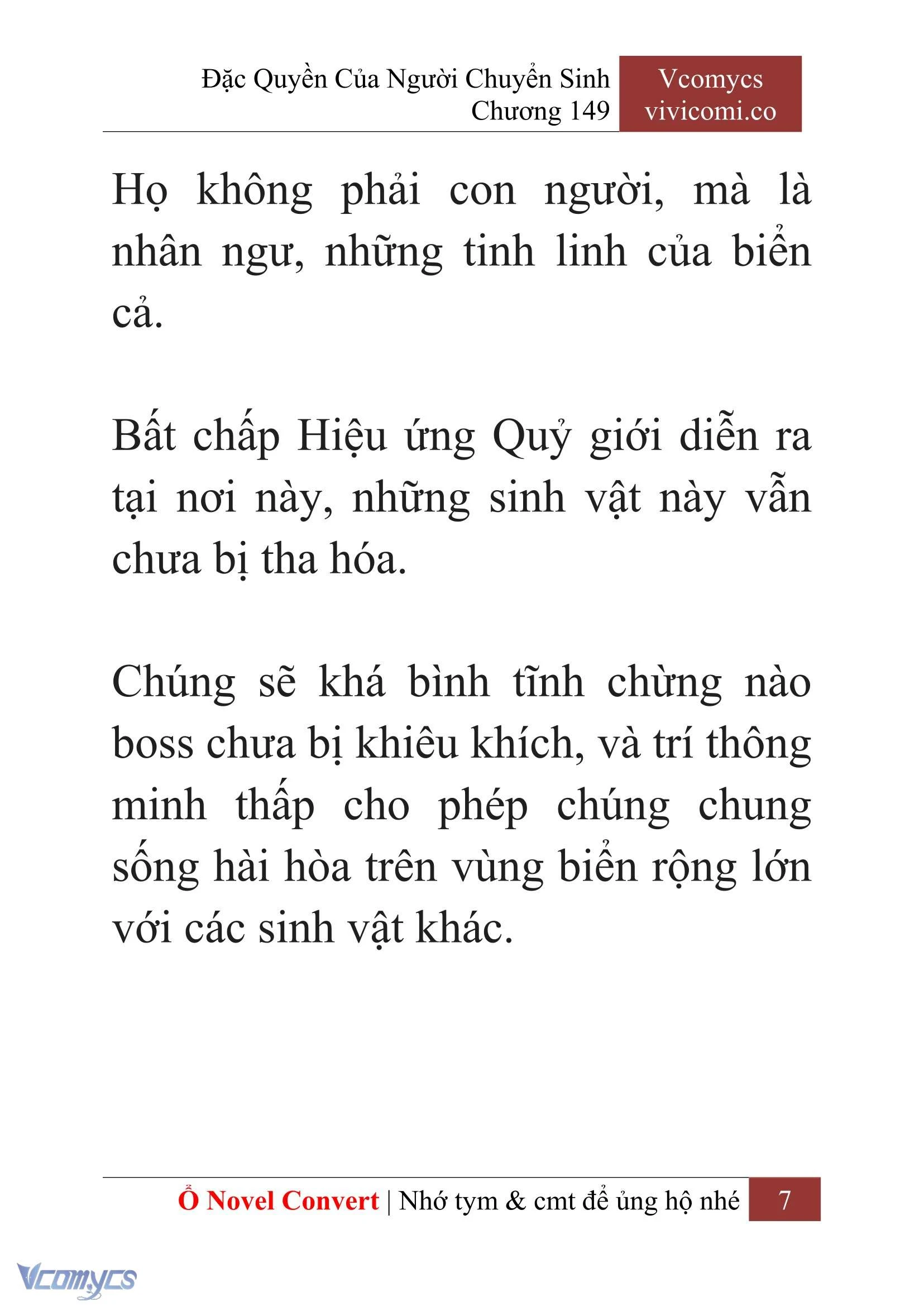 [Novel] Đặc Quyền Của Người Chuyển Sinh Chapter  149 - 9