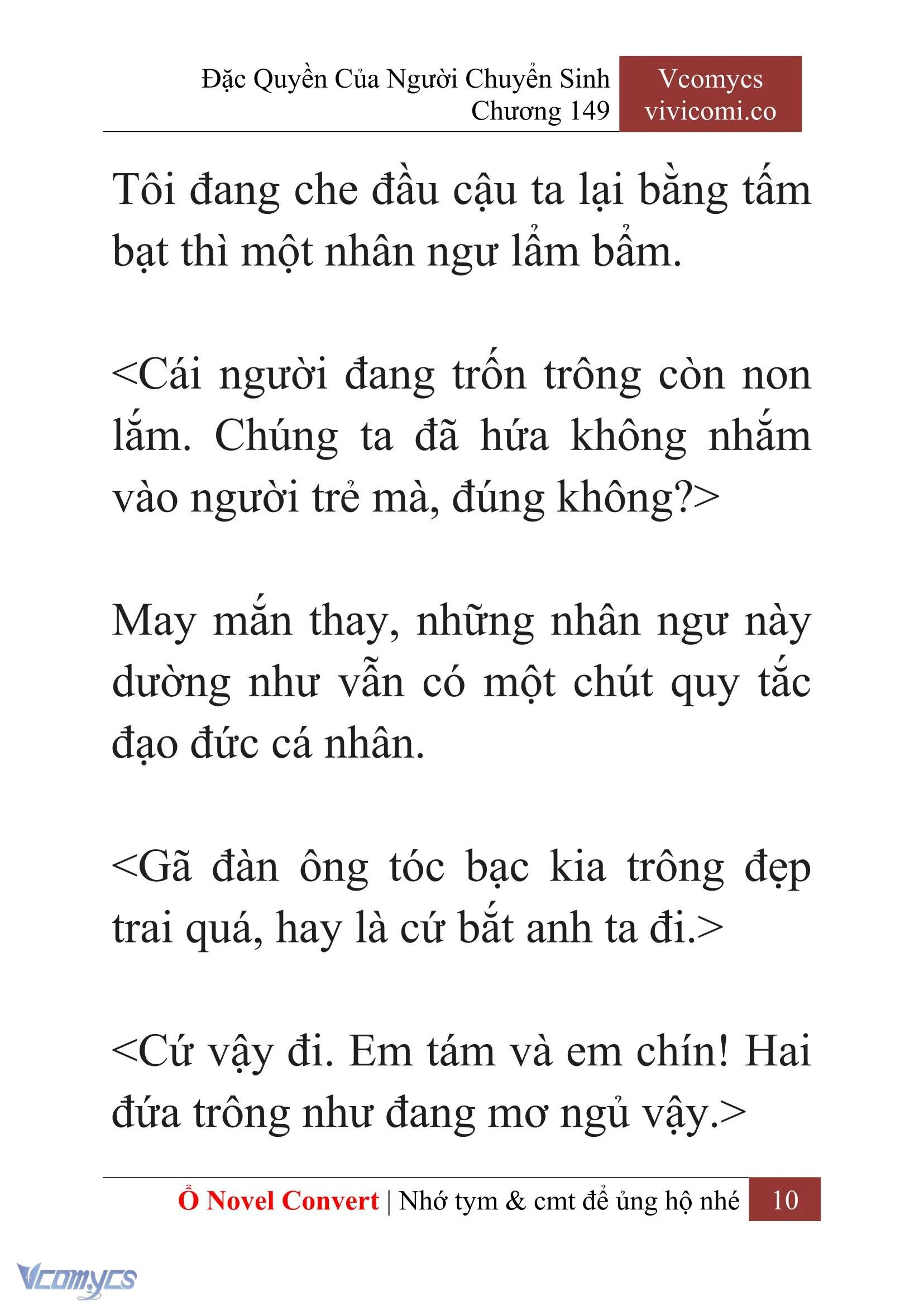 [Novel] Đặc Quyền Của Người Chuyển Sinh Chapter  149 - 12