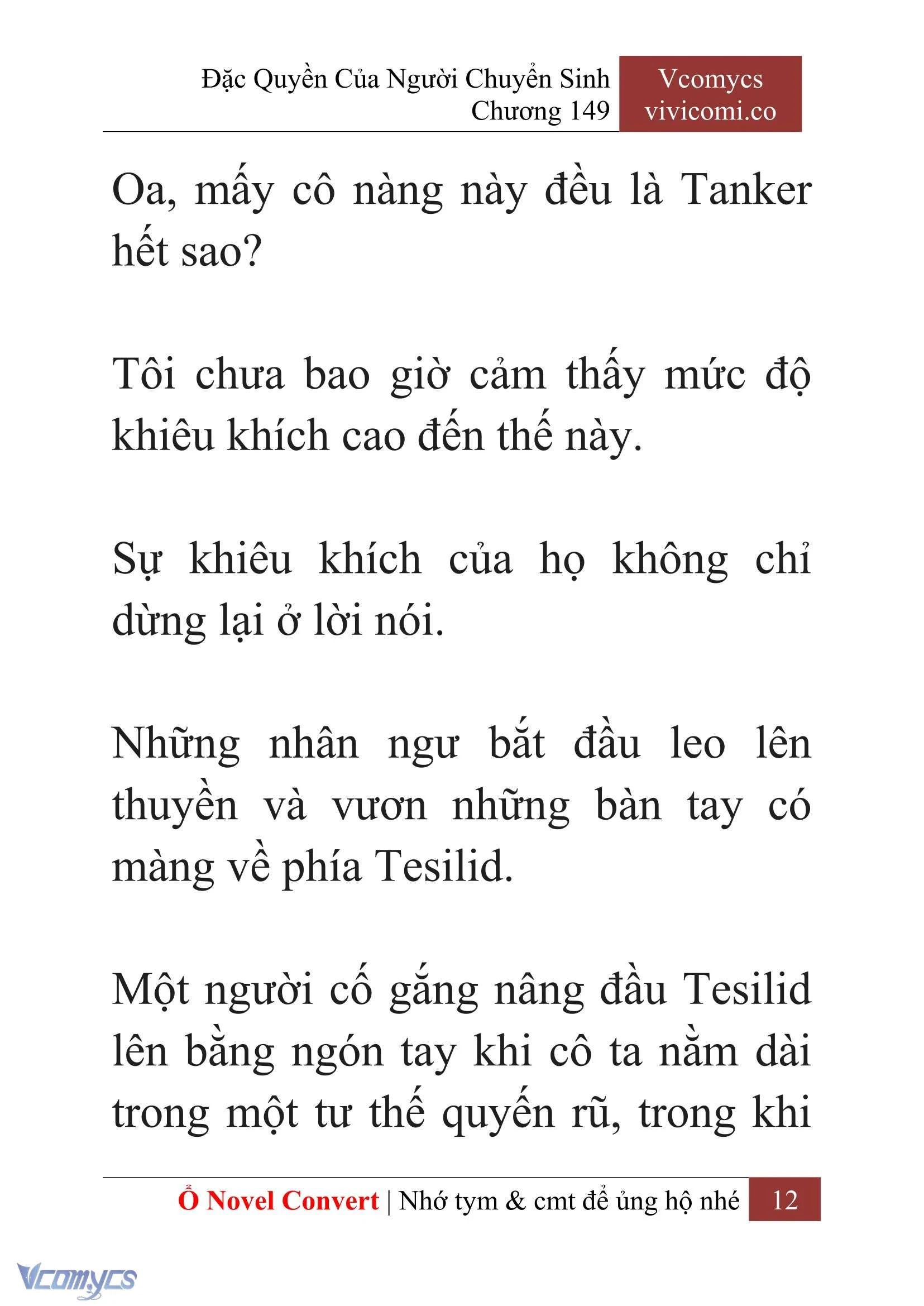 [Novel] Đặc Quyền Của Người Chuyển Sinh Chapter  149 - 14