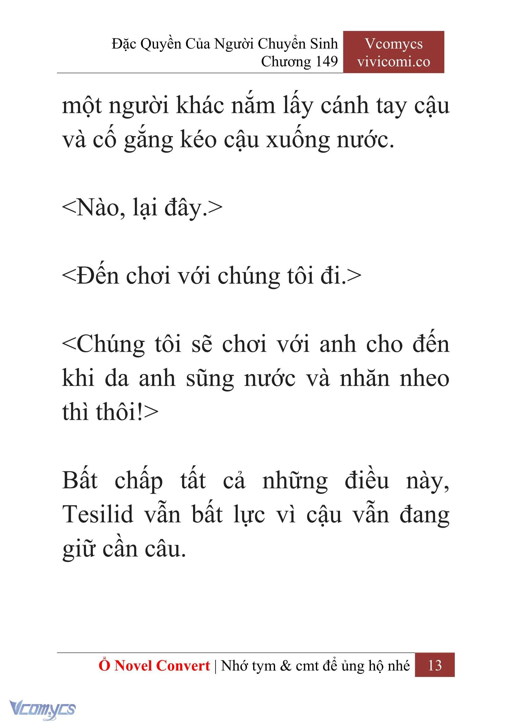[Novel] Đặc Quyền Của Người Chuyển Sinh Chapter  149 - 15