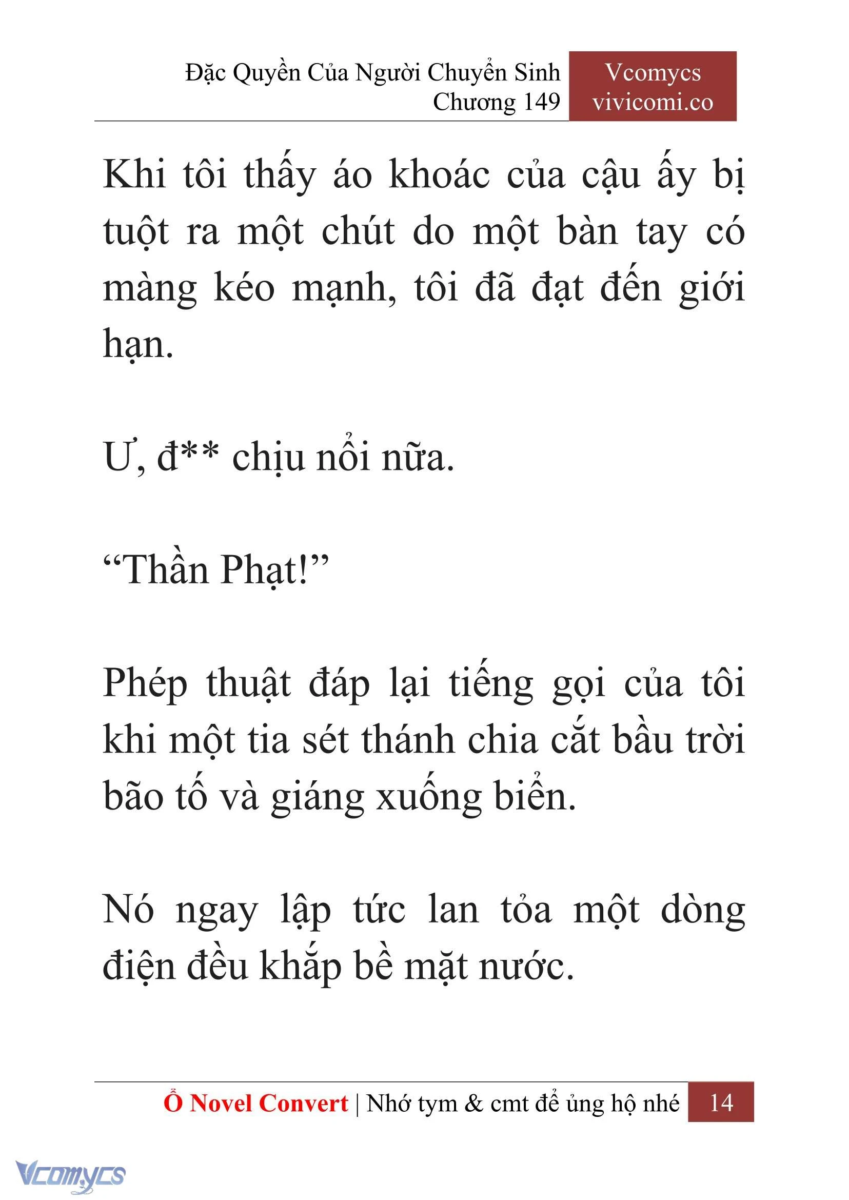 [Novel] Đặc Quyền Của Người Chuyển Sinh Chapter  149 - 16