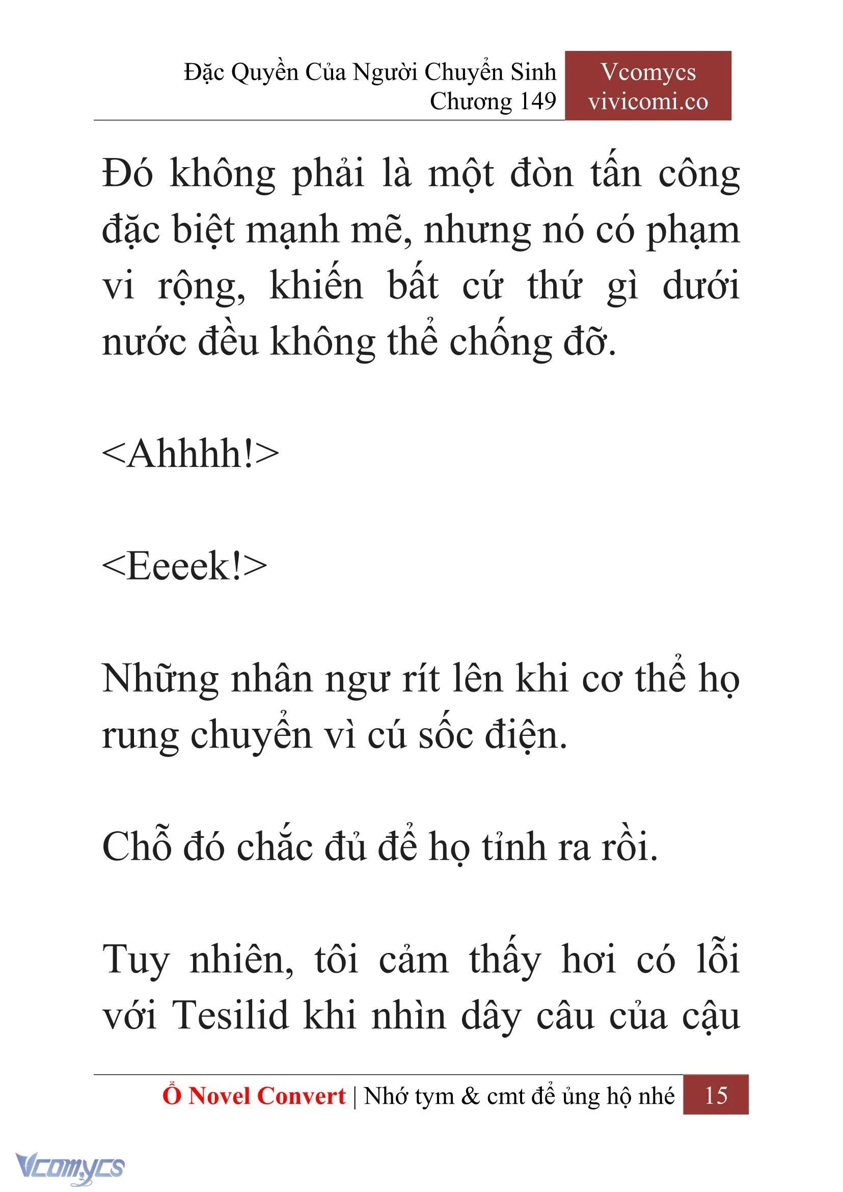 [Novel] Đặc Quyền Của Người Chuyển Sinh Chapter  149 - 17