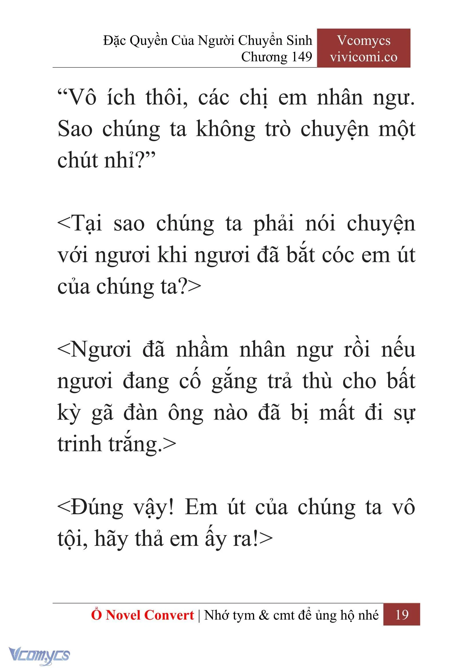 [Novel] Đặc Quyền Của Người Chuyển Sinh Chapter  149 - 21