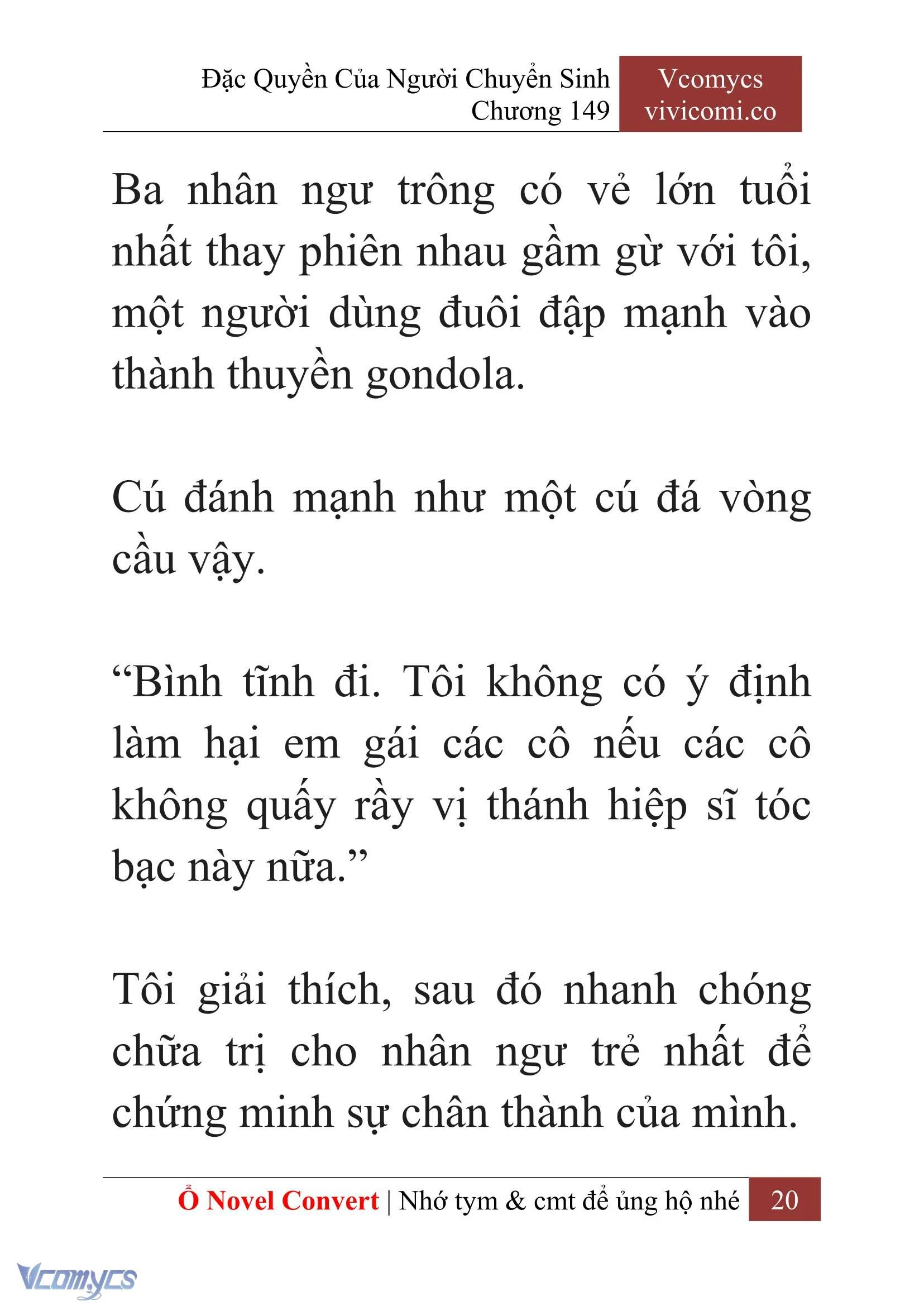[Novel] Đặc Quyền Của Người Chuyển Sinh Chapter  149 - 22