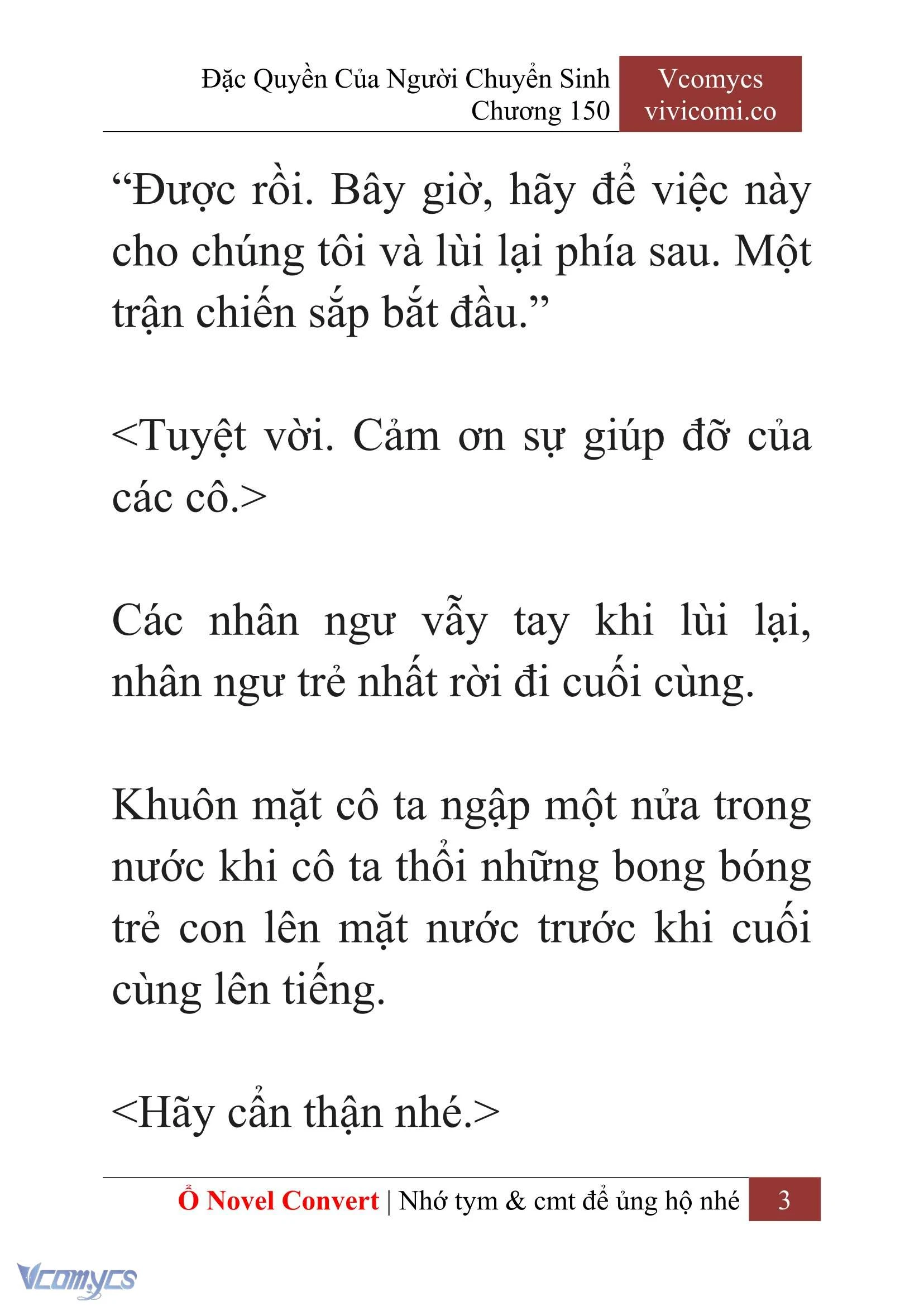 [Novel] Đặc Quyền Của Người Chuyển Sinh Chapter  150 - 5