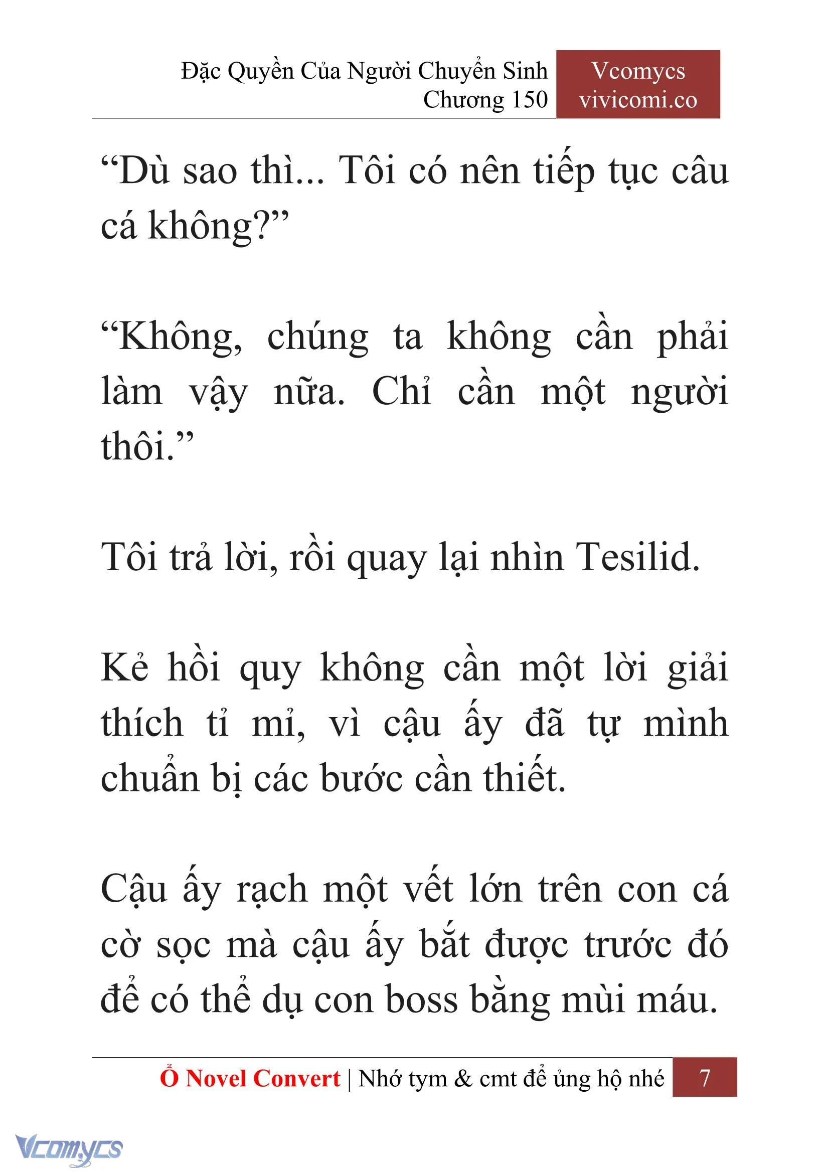 [Novel] Đặc Quyền Của Người Chuyển Sinh Chapter  150 - 9