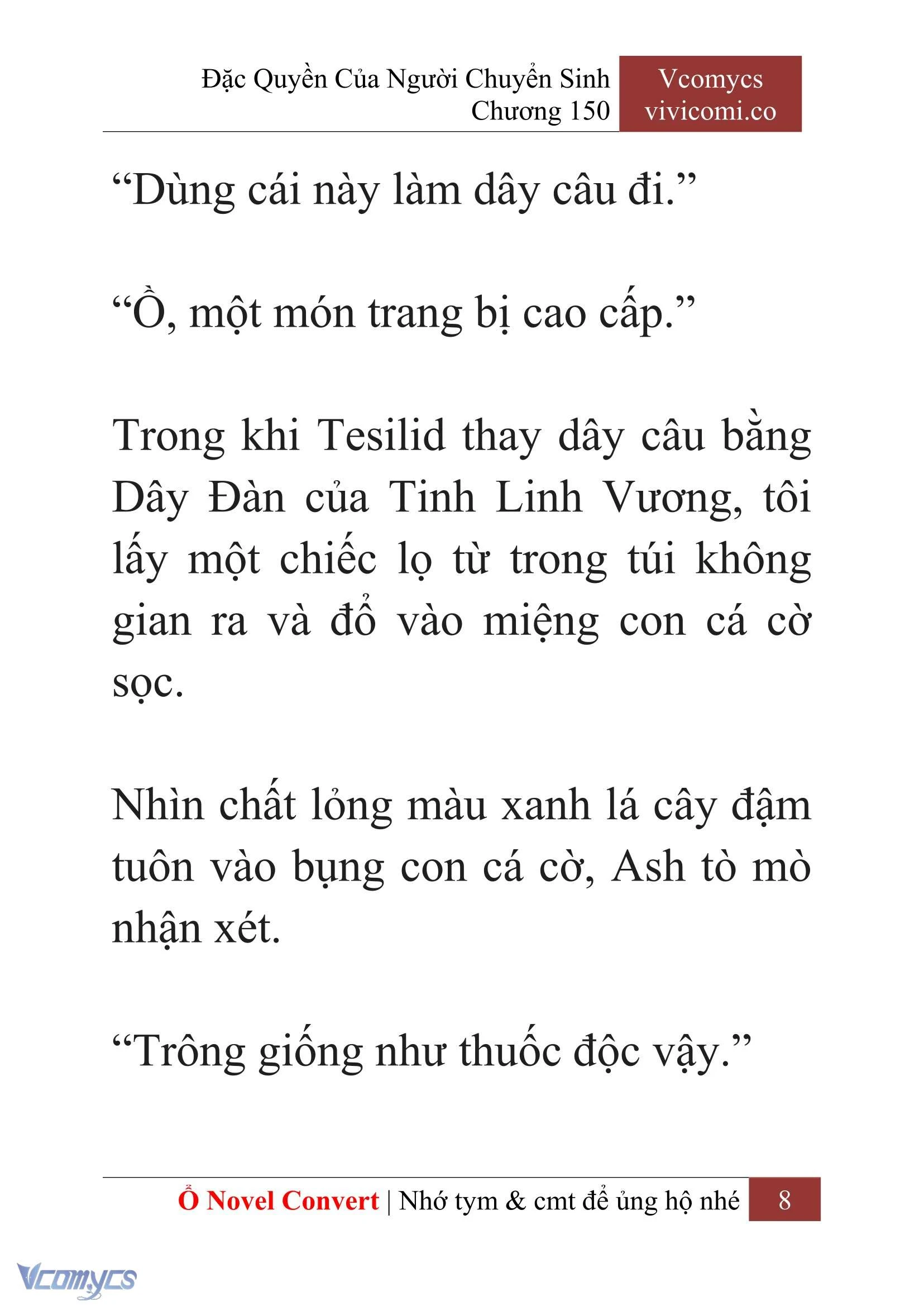 [Novel] Đặc Quyền Của Người Chuyển Sinh Chapter  150 - 10