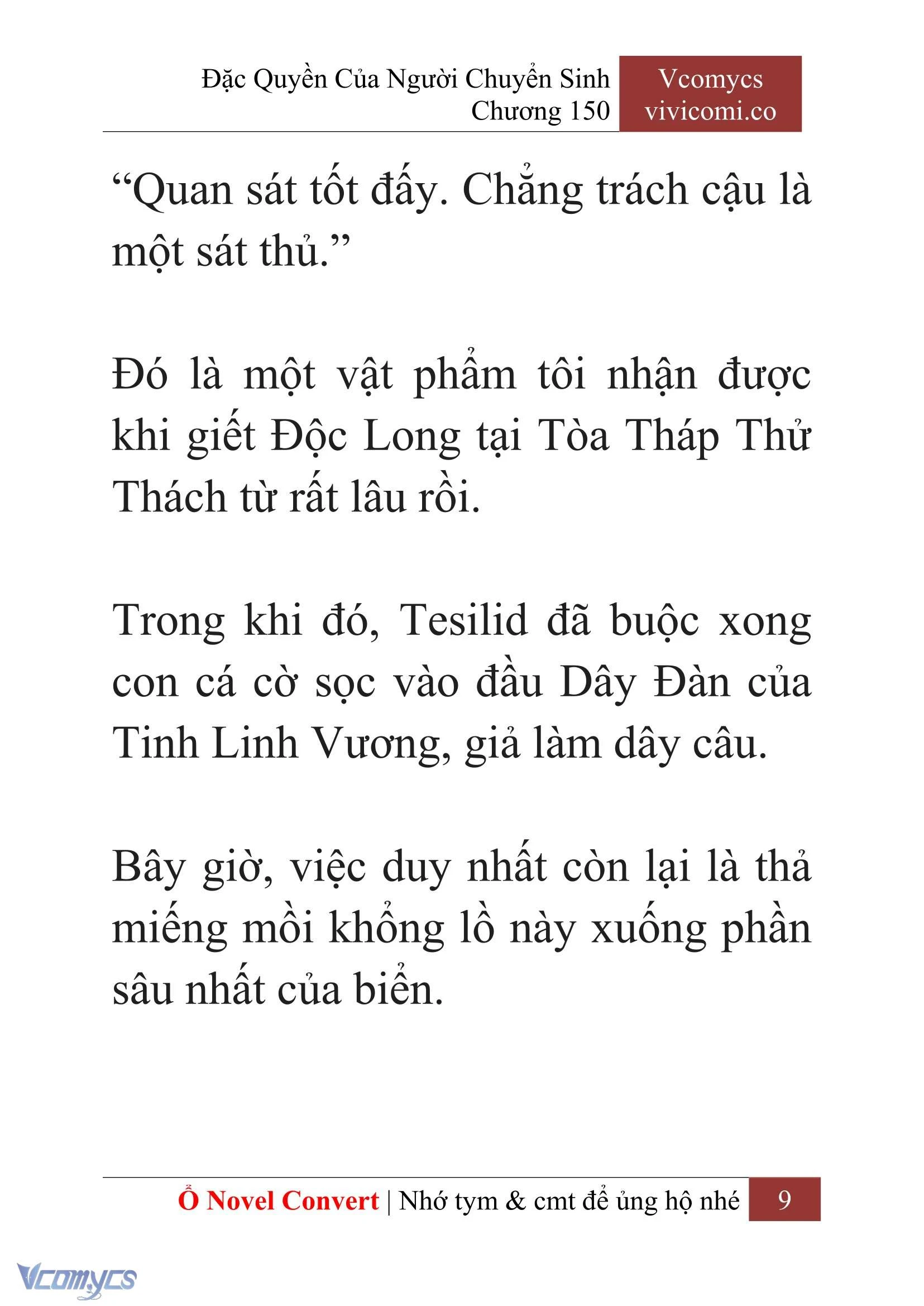 [Novel] Đặc Quyền Của Người Chuyển Sinh Chapter  150 - 11