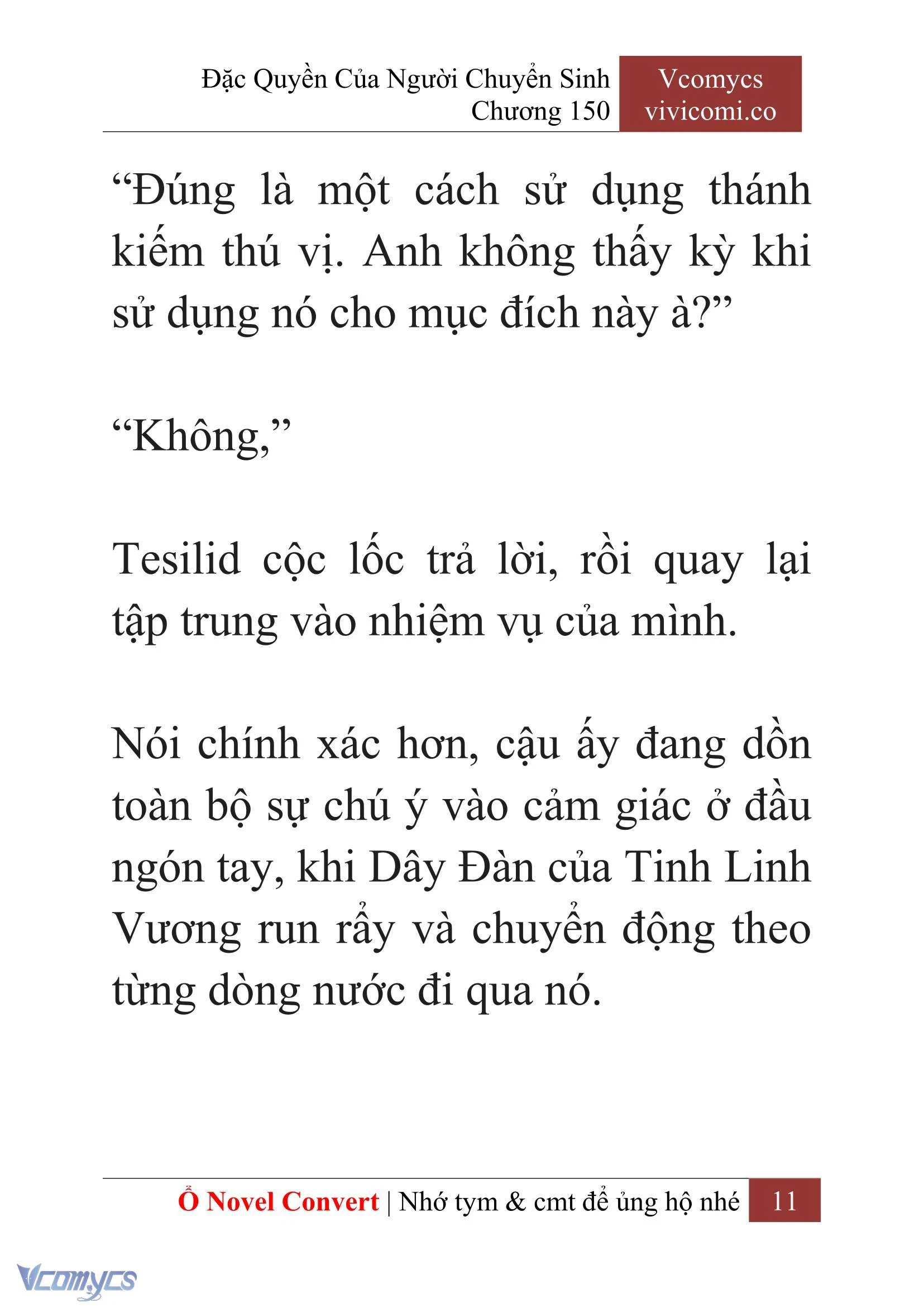 [Novel] Đặc Quyền Của Người Chuyển Sinh Chapter  150 - 13