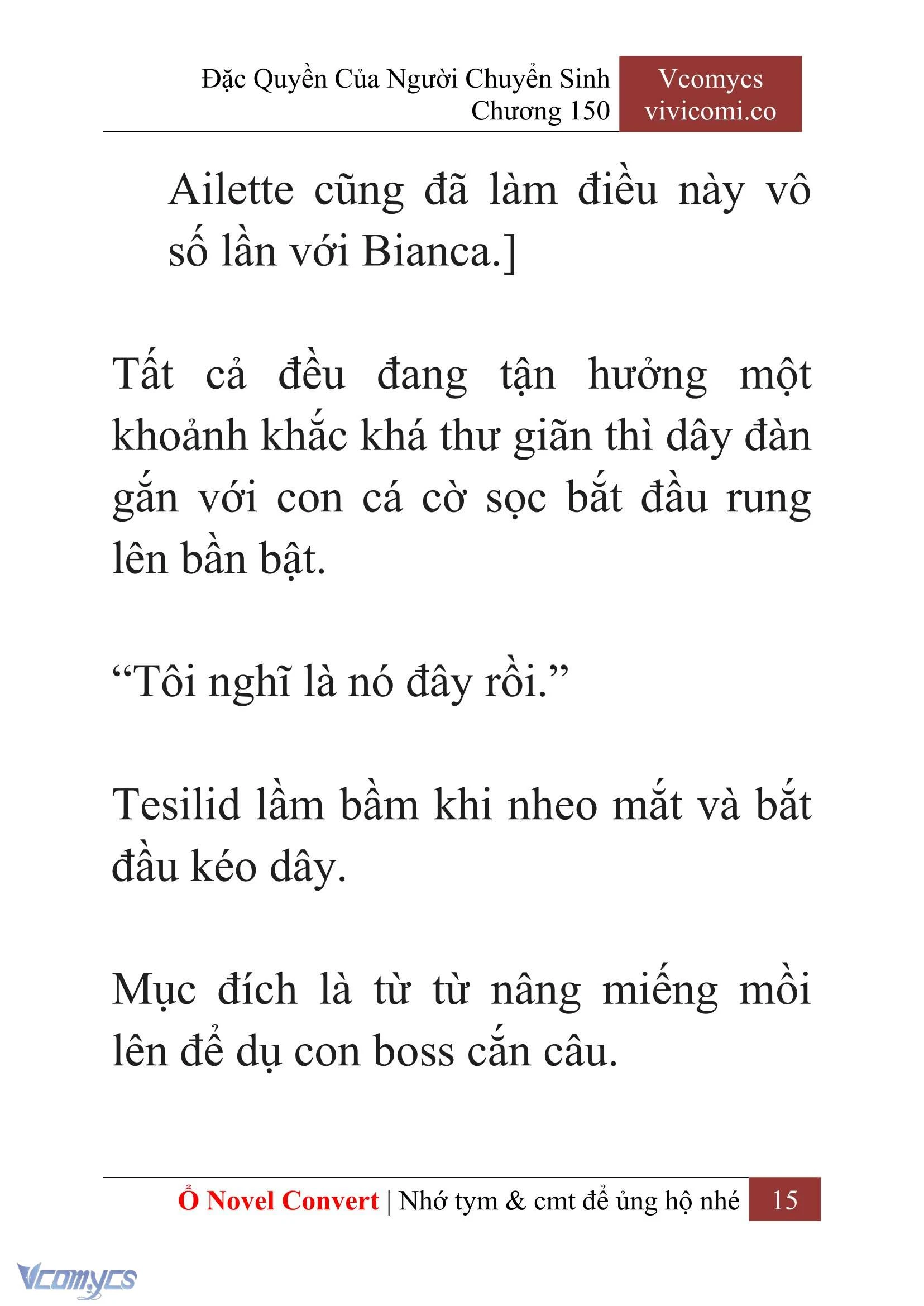 [Novel] Đặc Quyền Của Người Chuyển Sinh Chapter  150 - 17