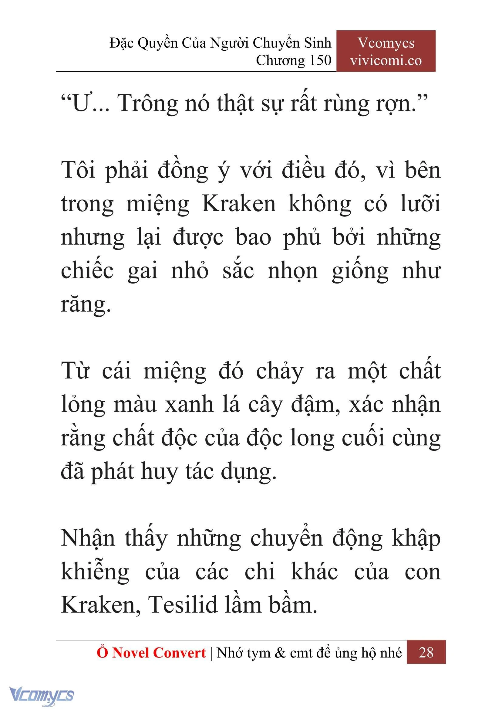[Novel] Đặc Quyền Của Người Chuyển Sinh Chapter  150 - 30